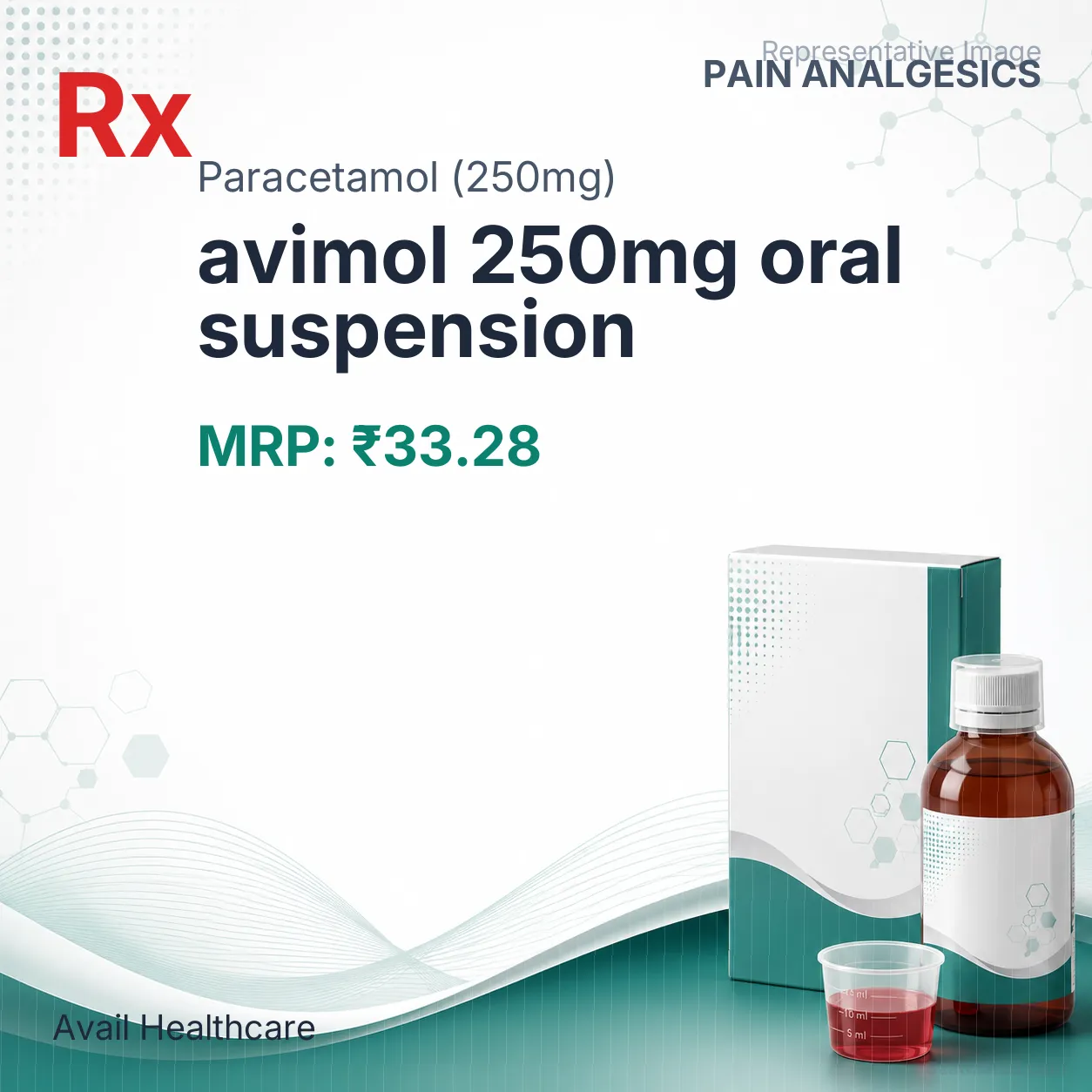 avimol 250mg oral suspension Allopathy (Paracetamol (250mg)) - Uses in Hindi, Side Effects, Substitutes & Price in India