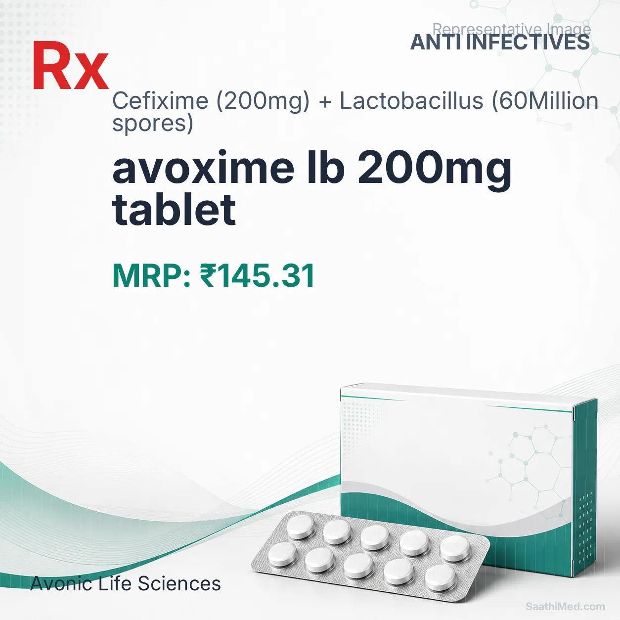 avoxime lb 200mg tablet Allopathy (Cefixime (200mg)) - Uses in Hindi, Side Effects, Substitutes & Price in India
