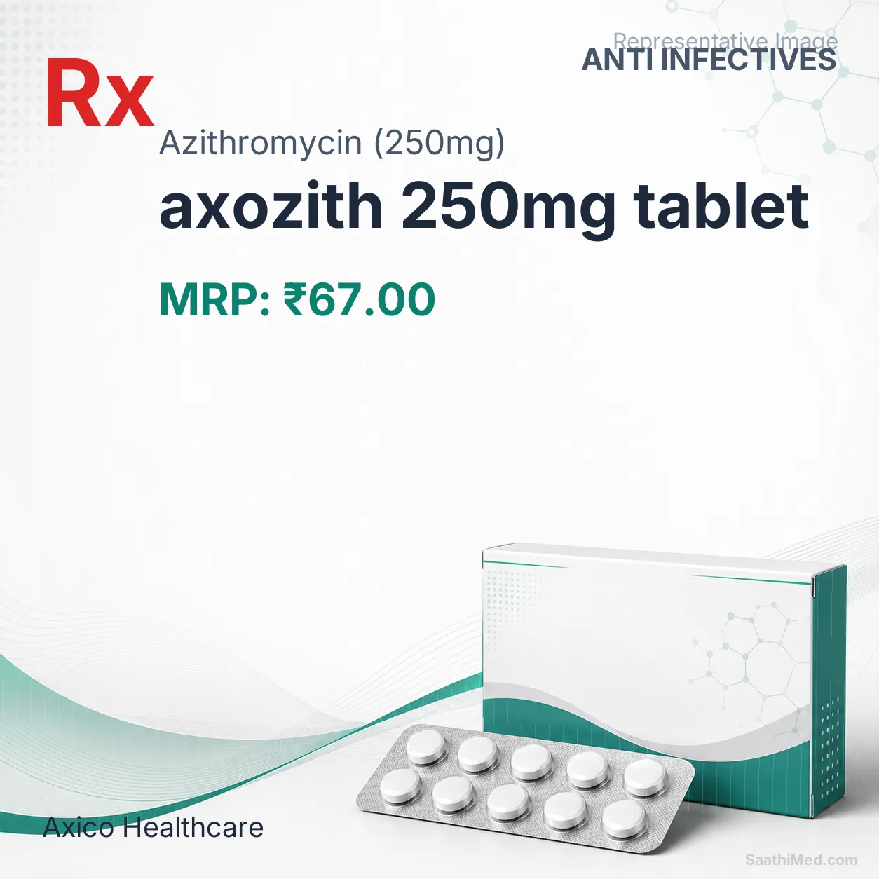 axozith 250mg tablet - Azithromycin (250mg) medicine