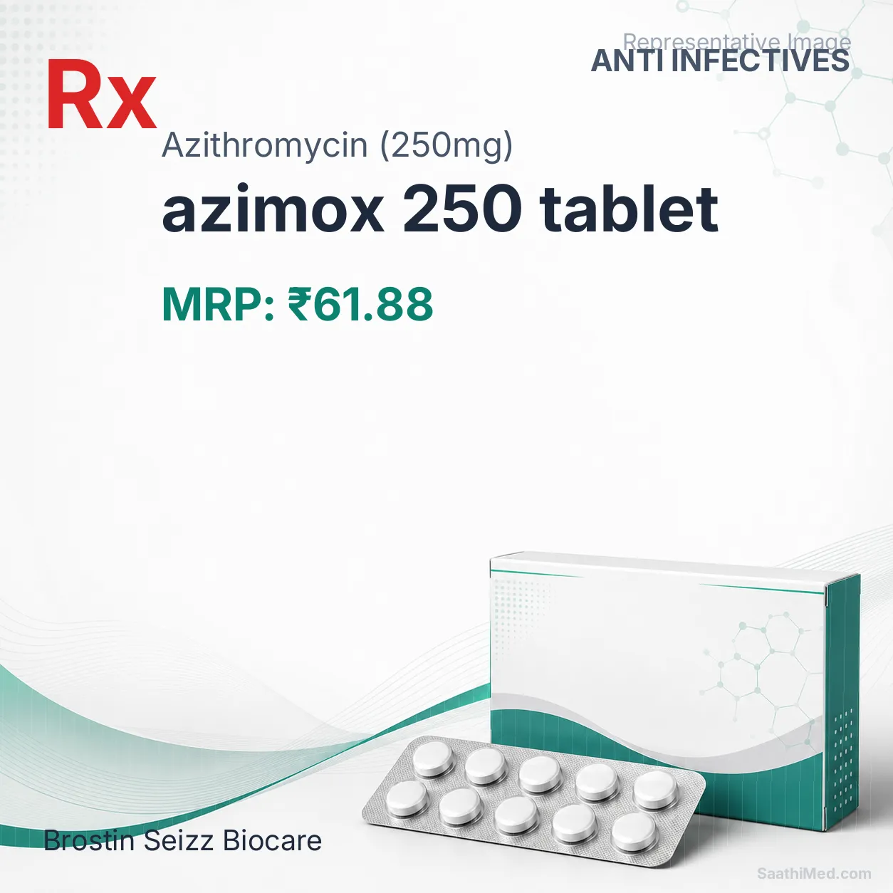 azimox 250 tablet - Azithromycin (250mg) medicine