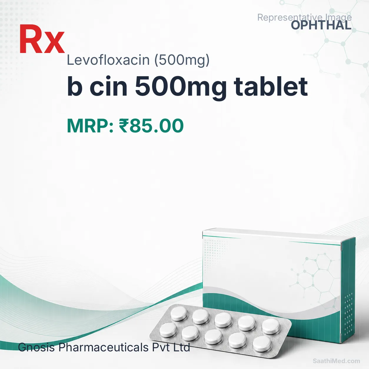 b cin 500mg tablet Allopathy (Levofloxacin (500mg)) - Uses in Hindi, Side Effects, Substitutes & Price in India