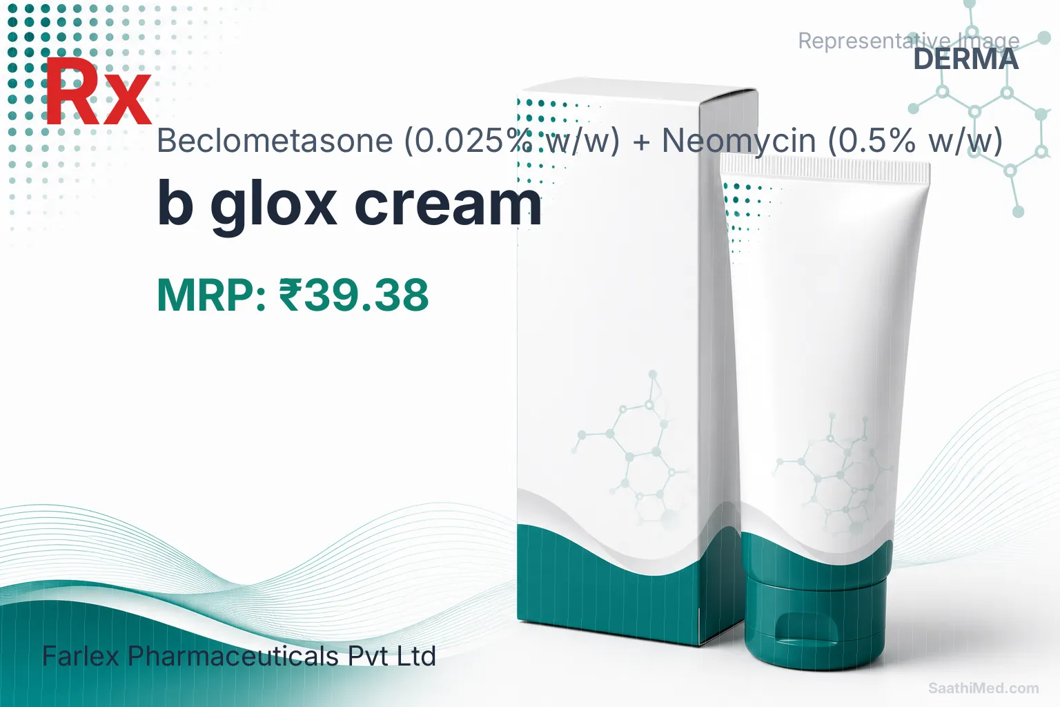 b glox cream Allopathy (Beclometasone (0.025% w/w)) - Uses in Hindi, Side Effects, Substitutes & Price in India