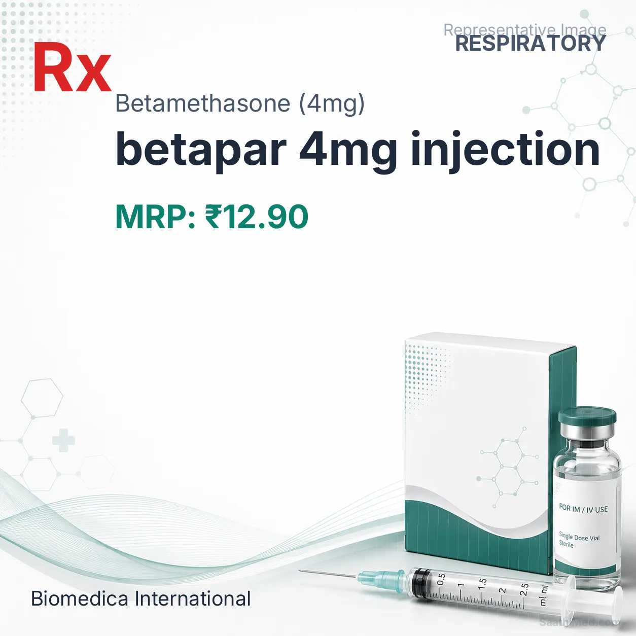 betapar 4mg injection Allopathy (Betamethasone (4mg)) - Uses in Hindi, Side Effects, Substitutes & Price in India
