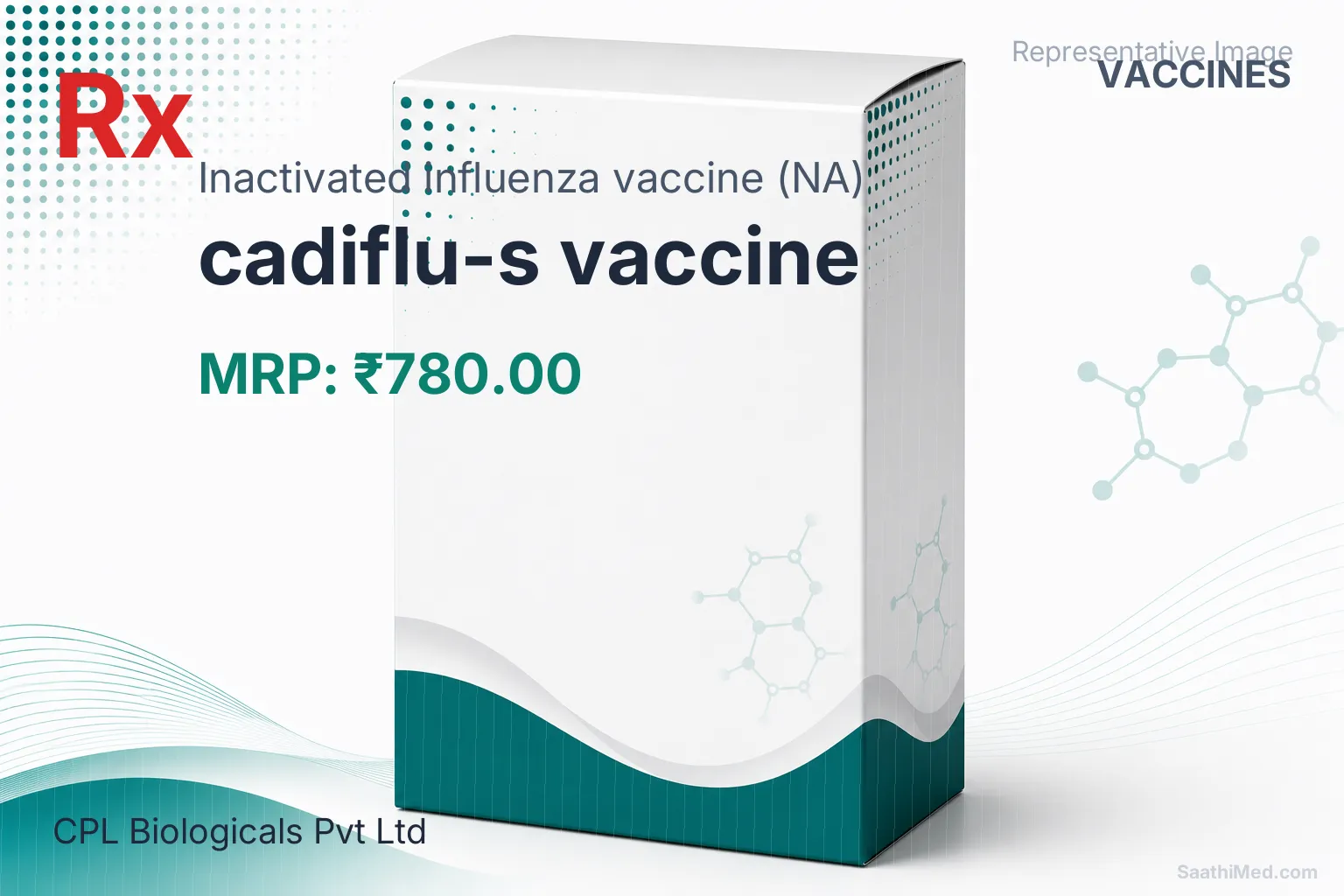 cadiflu-s vaccine Allopathy (Inactivated influenza vaccine (NA)) - Uses in Hindi, Side Effects, Substitutes & Price in India