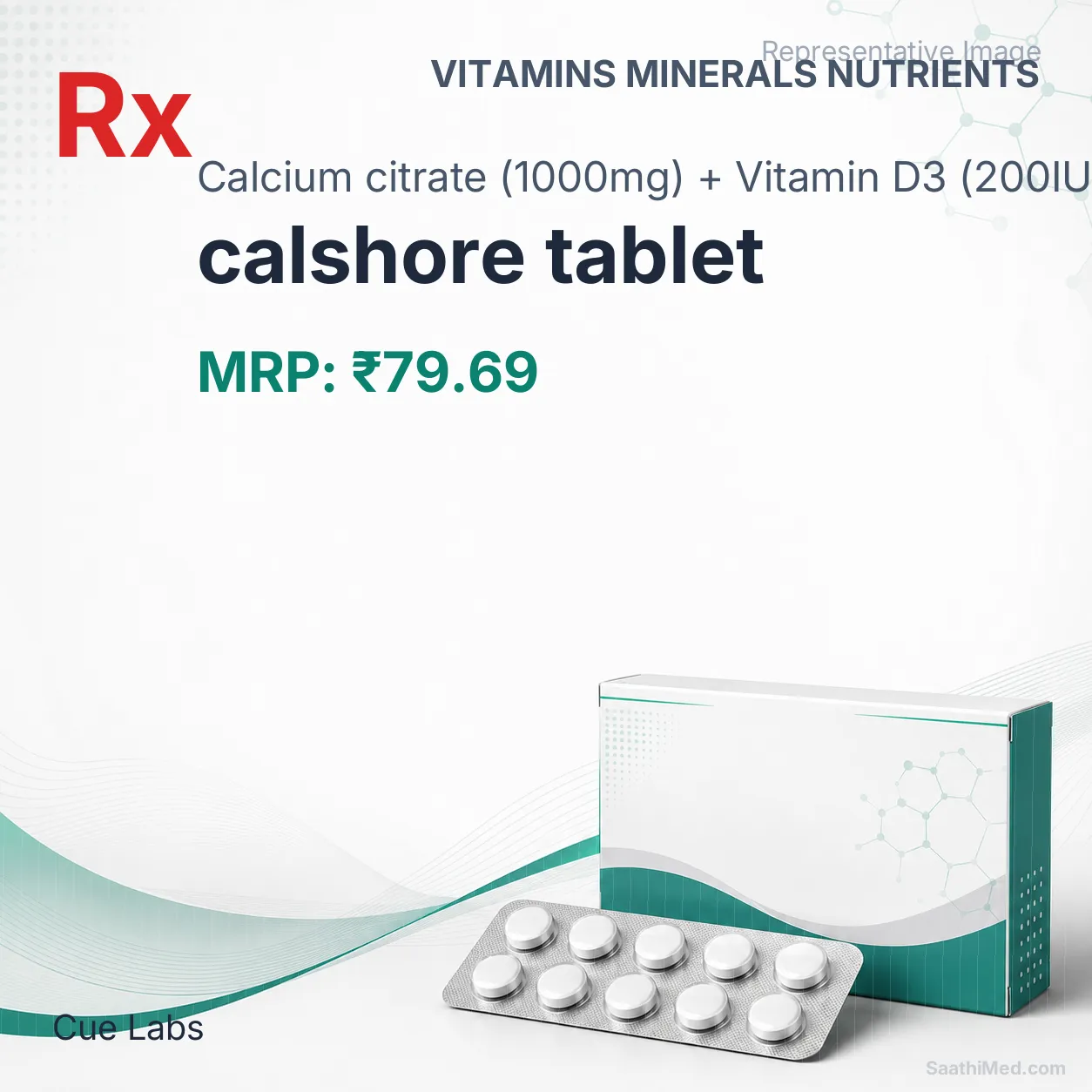 calshore tablet Allopathy (Calcium citrate (1000mg)) - Uses in Hindi, Side Effects, Substitutes & Price in India