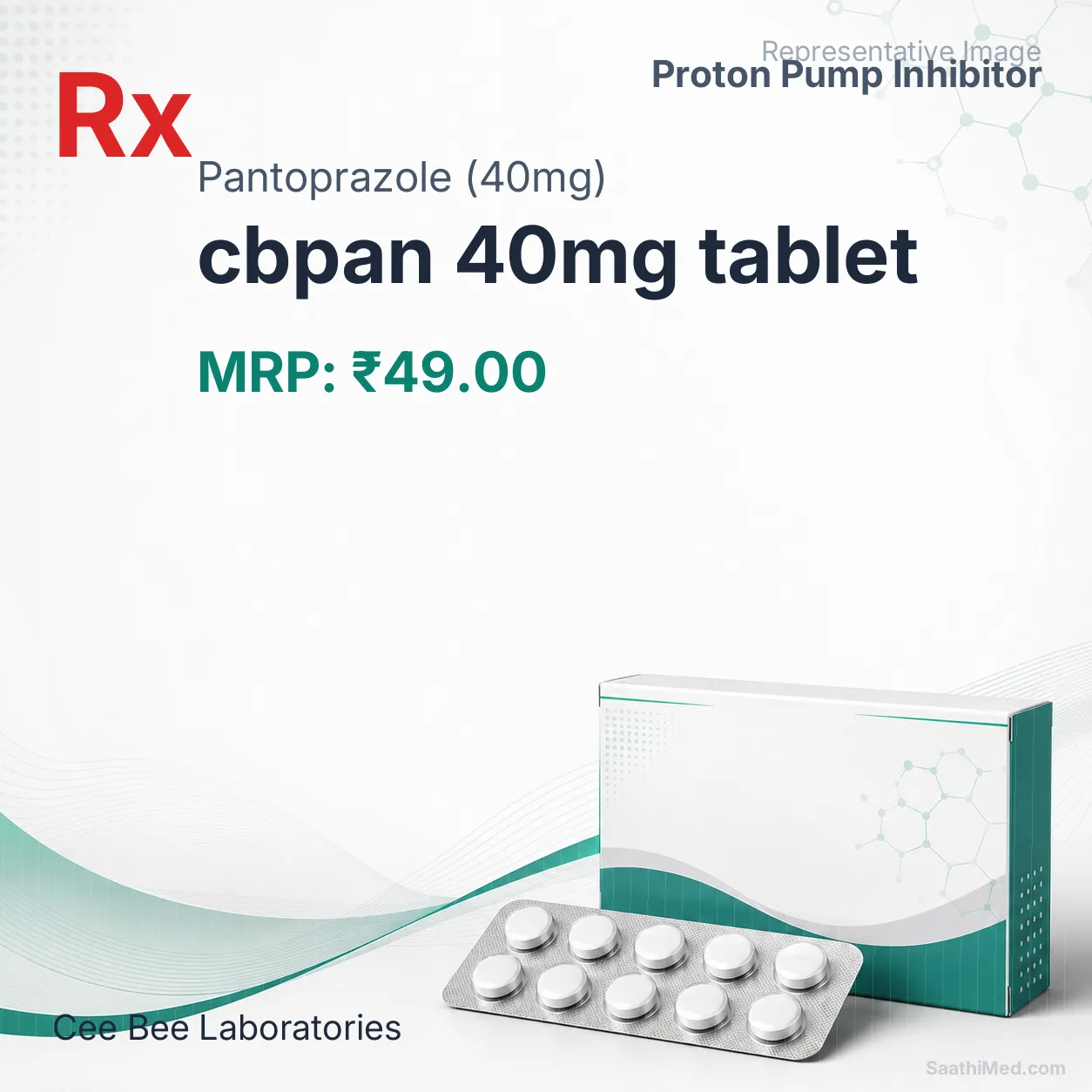cbpan 40mg tablet - Pantoprazole (40mg) medicine