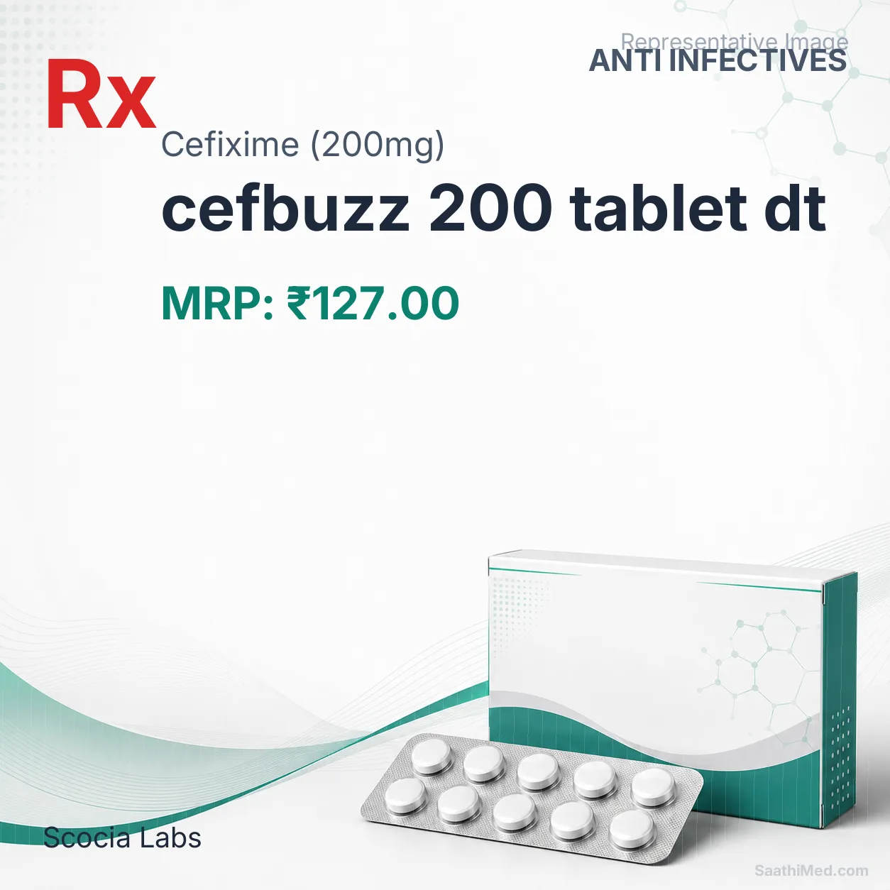 cefbuzz 200 tablet dt Allopathy (Cefixime (200mg)) - Uses in Hindi, Side Effects, Substitutes & Price in India