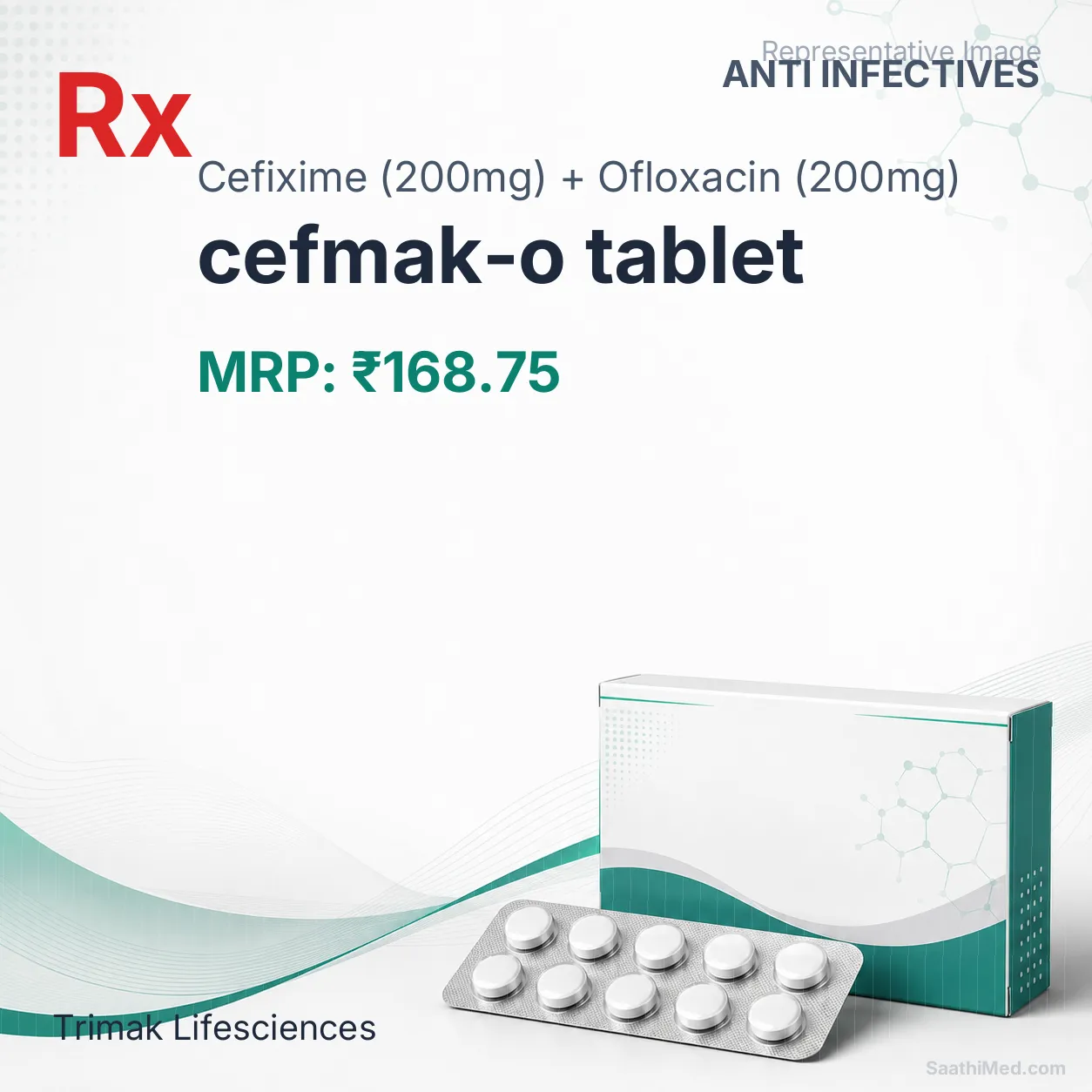 cefmak-o tablet Allopathy (Cefixime (200mg)) - Uses in Hindi, Side Effects, Substitutes & Price in India
