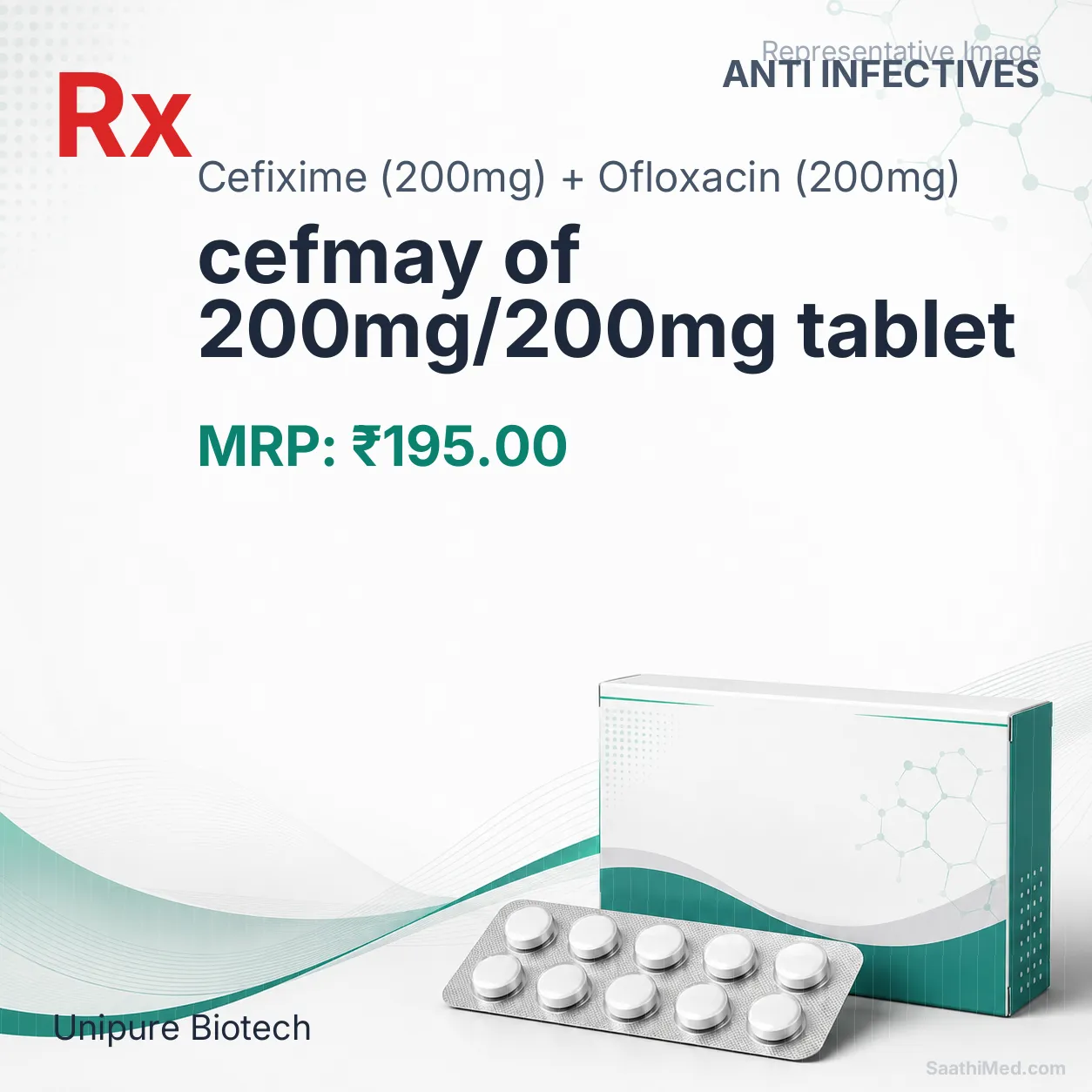 cefmay of 200mg/200mg tablet Allopathy (Cefixime (200mg)) - Uses in Hindi, Side Effects, Substitutes & Price in India