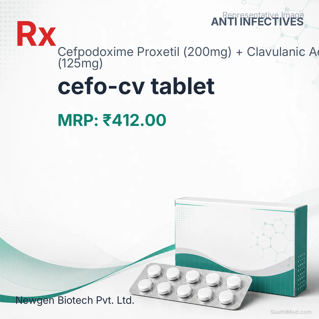 cefo-cv tablet Allopathy (Cefpodoxime Proxetil (200mg)) - Uses in Hindi, Side Effects, Substitutes & Price in India