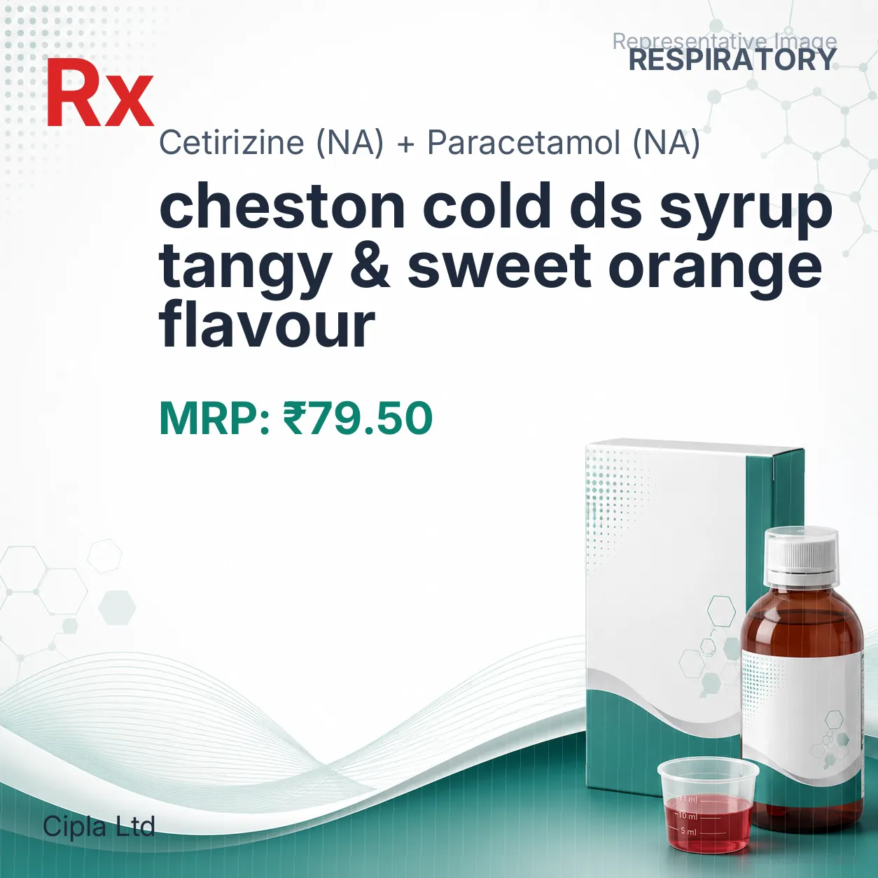 cheston cold ds syrup tangy &amp; sweet orange flavour Allopathy (Cetirizine (NA)) - Uses in Hindi, Side Effects, Substitutes & Price in India
