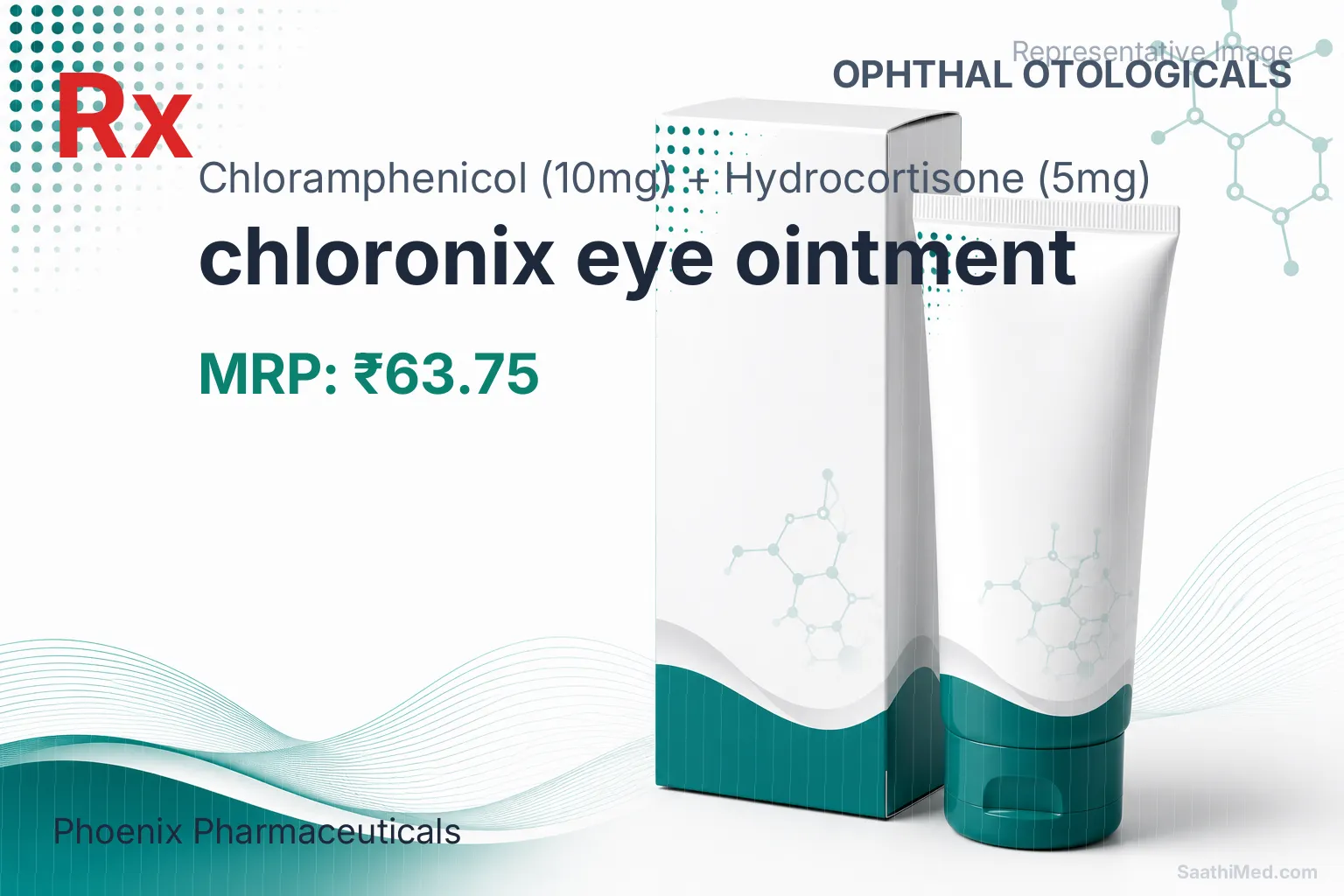 chloronix eye ointment Allopathy (Chloramphenicol (10mg)) - Uses in Hindi, Side Effects, Substitutes & Price in India