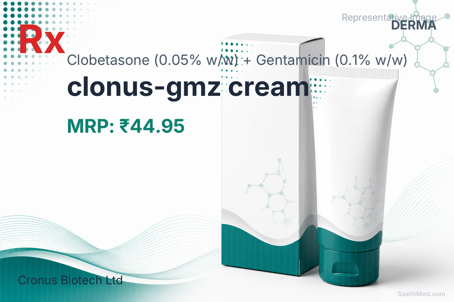 clonus-gmz cream Allopathy (Clobetasone (0.05% w/w)) - Uses in Hindi, Side Effects, Substitutes & Price in India