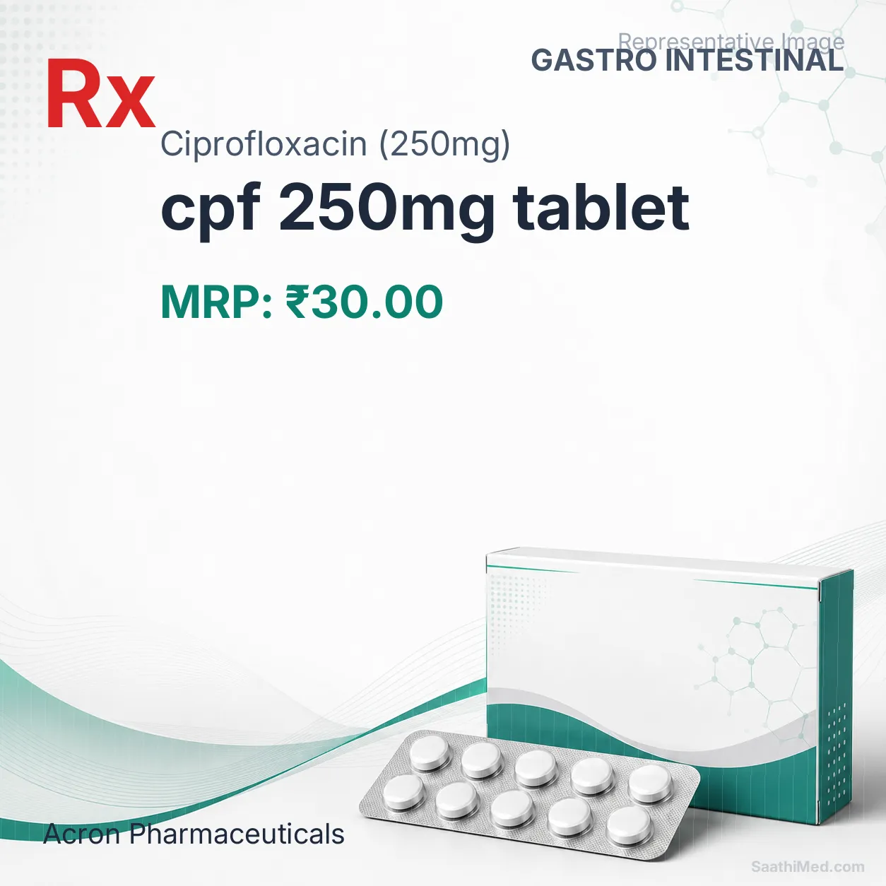 cpf 250mg tablet Allopathy (Ciprofloxacin (250mg)) - Uses in Hindi, Side Effects, Substitutes & Price in India
