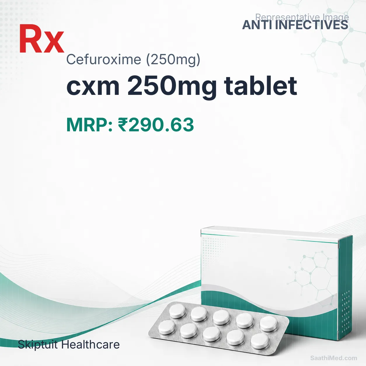 cxm 250mg tablet Allopathy (Cefuroxime (250mg)) - Uses in Hindi, Side Effects, Substitutes & Price in India