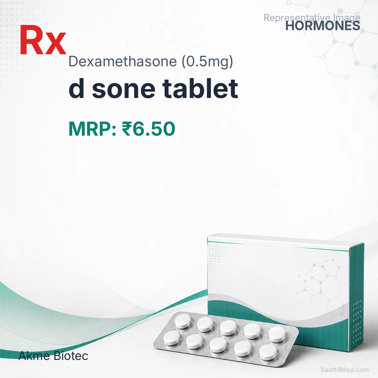 d sone tablet Allopathy (Dexamethasone (0.5mg)) - Uses in Hindi, Side Effects, Substitutes & Price in India