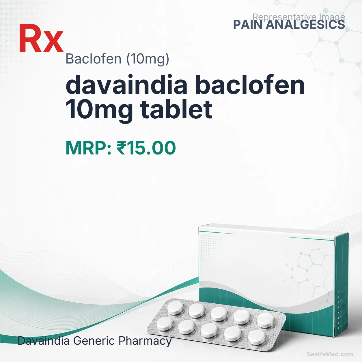 davaindia baclofen 10mg tablet Allopathy (Baclofen (10mg)) - Uses in Hindi, Side Effects, Substitutes & Price in India
