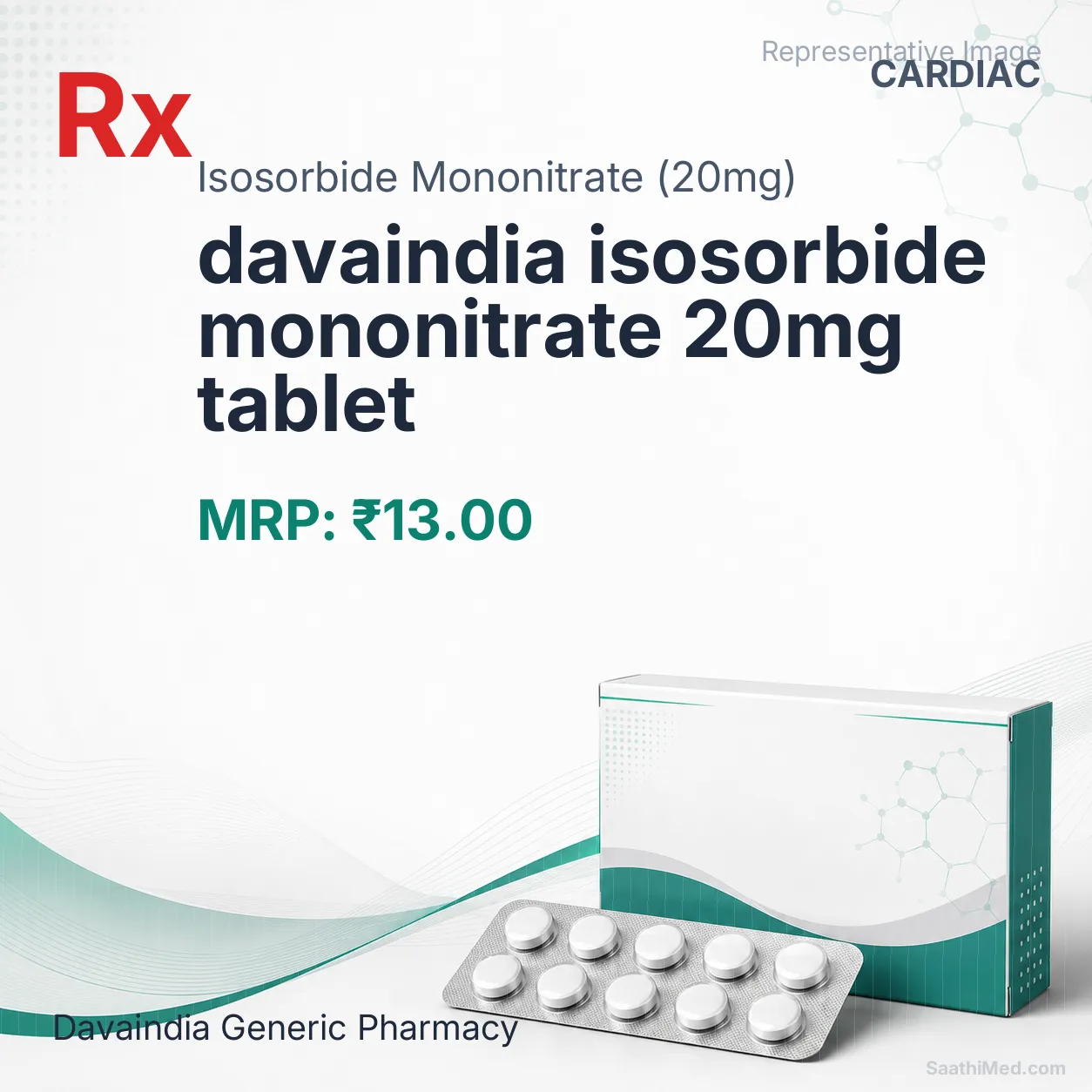 davaindia isosorbide mononitrate 20mg tablet Allopathy (Isosorbide Mononitrate (20mg)) - Uses in Hindi, Side Effects, Substitutes & Price in India