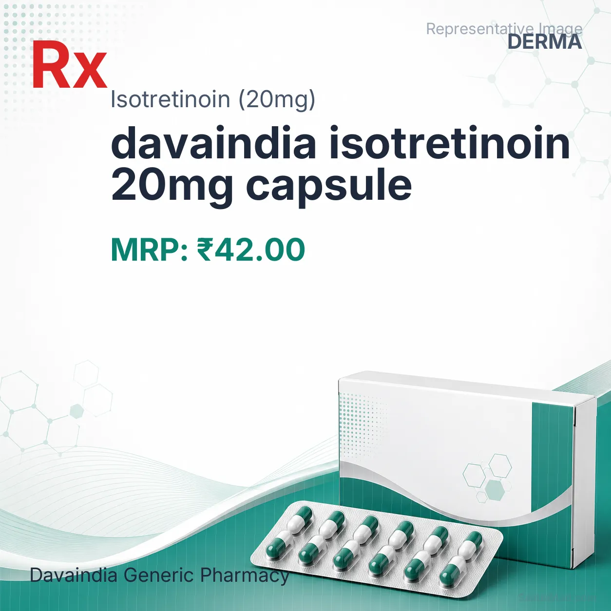 davaindia isotretinoin 20mg capsule Allopathy (Isotretinoin (20mg)) - Uses in Hindi, Side Effects, Substitutes & Price in India