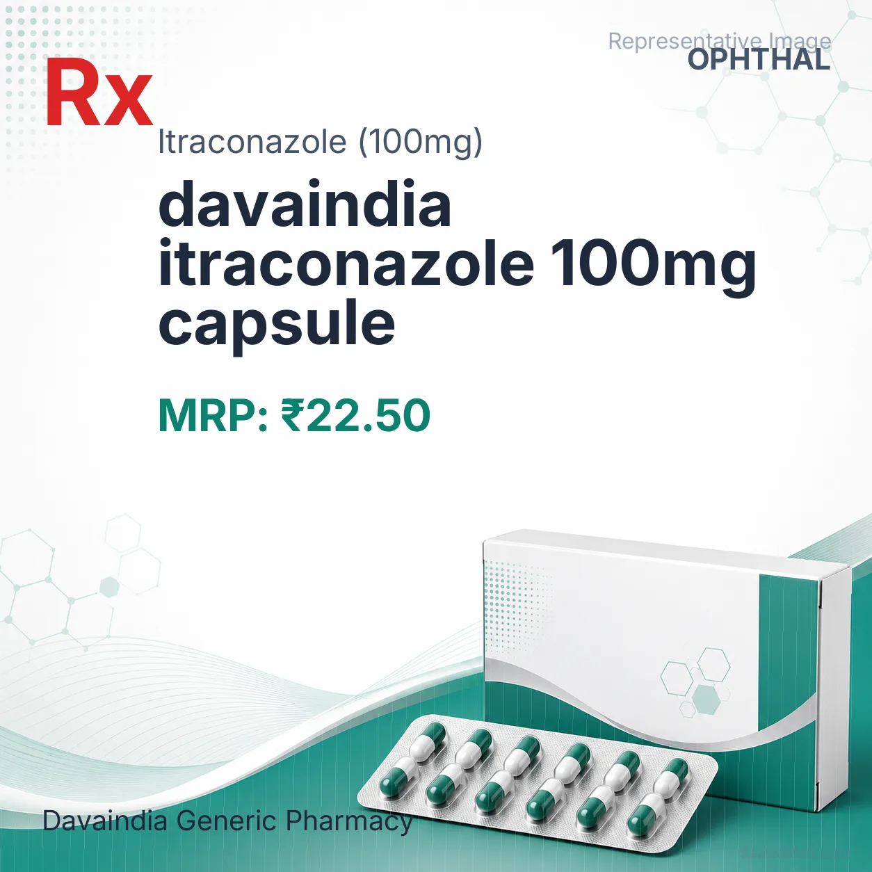 davaindia itraconazole 100mg capsule Allopathy (Itraconazole (100mg)) - Uses in Hindi, Side Effects, Substitutes & Price in India