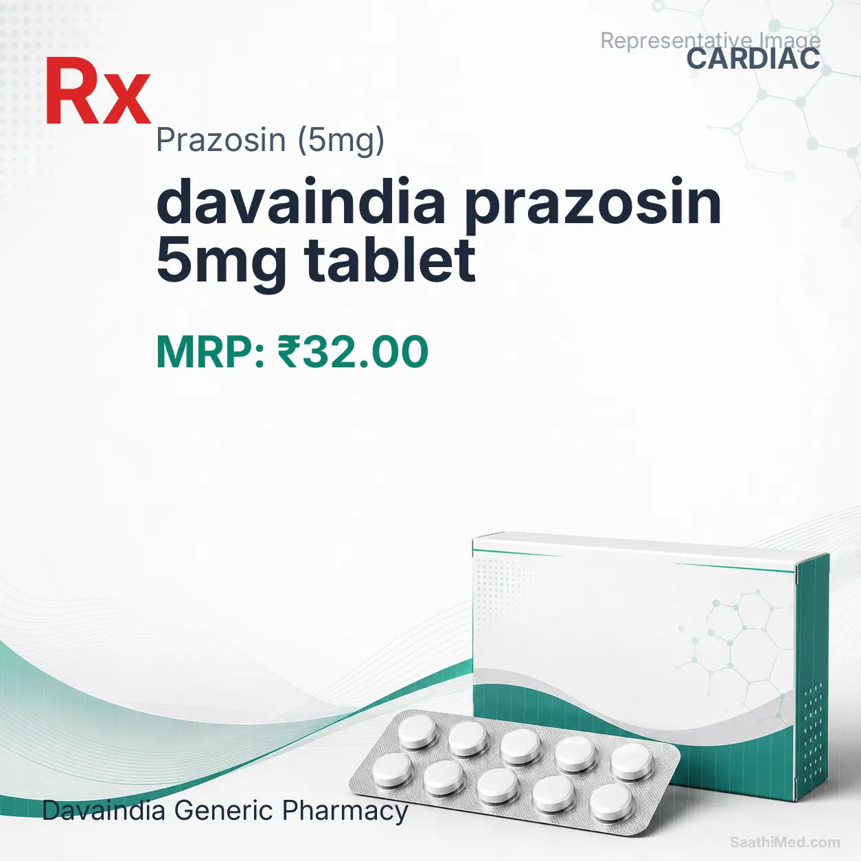davaindia prazosin 5mg tablet Allopathy (Prazosin (5mg)) - Uses in Hindi, Side Effects, Substitutes & Price in India