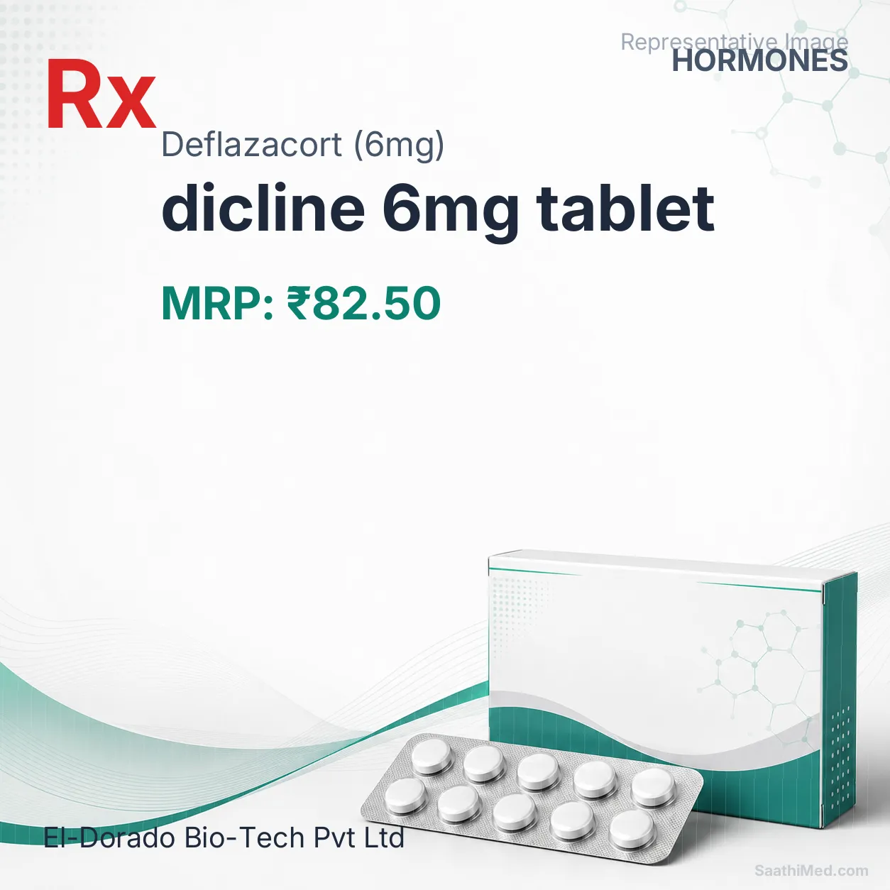 dicline 6mg tablet - Deflazacort (6mg) medicine