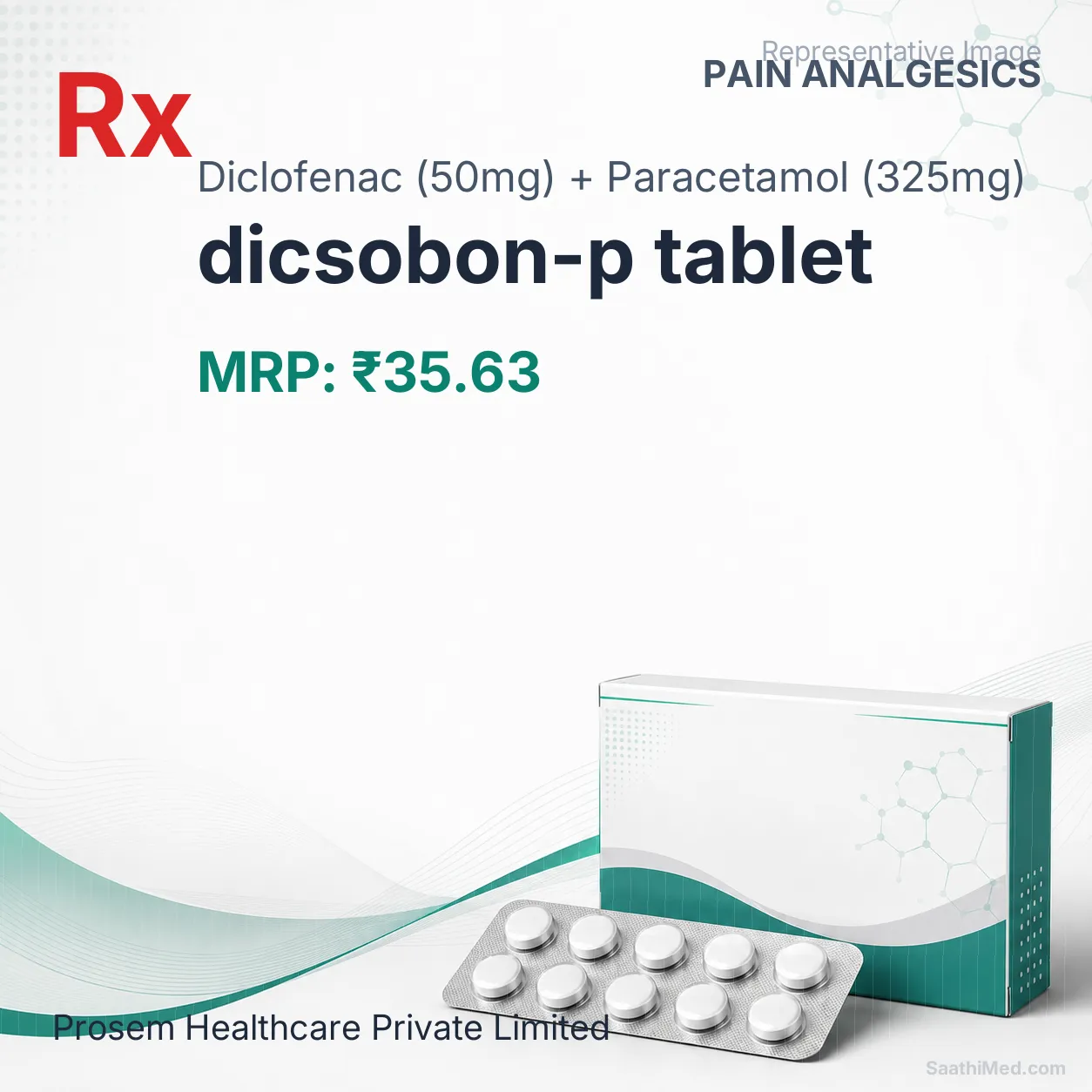 dicsobon-p tablet Allopathy (Diclofenac (50mg)) - Uses in Hindi, Side Effects, Substitutes & Price in India