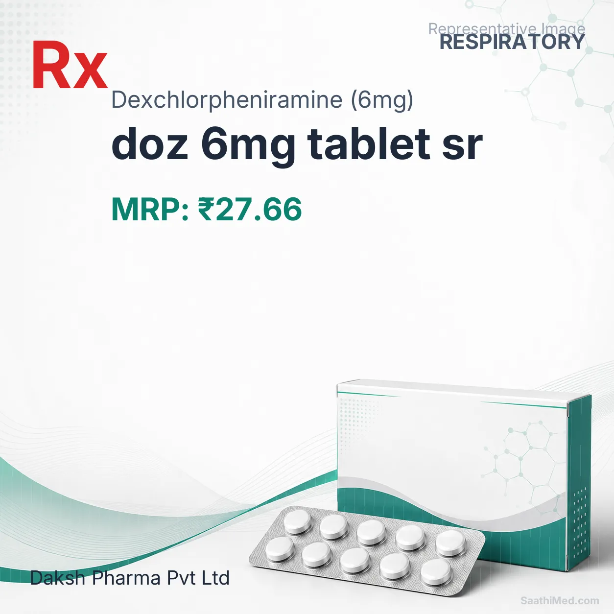 doz 6mg tablet sr - Dexchlorpheniramine (6mg) medicine