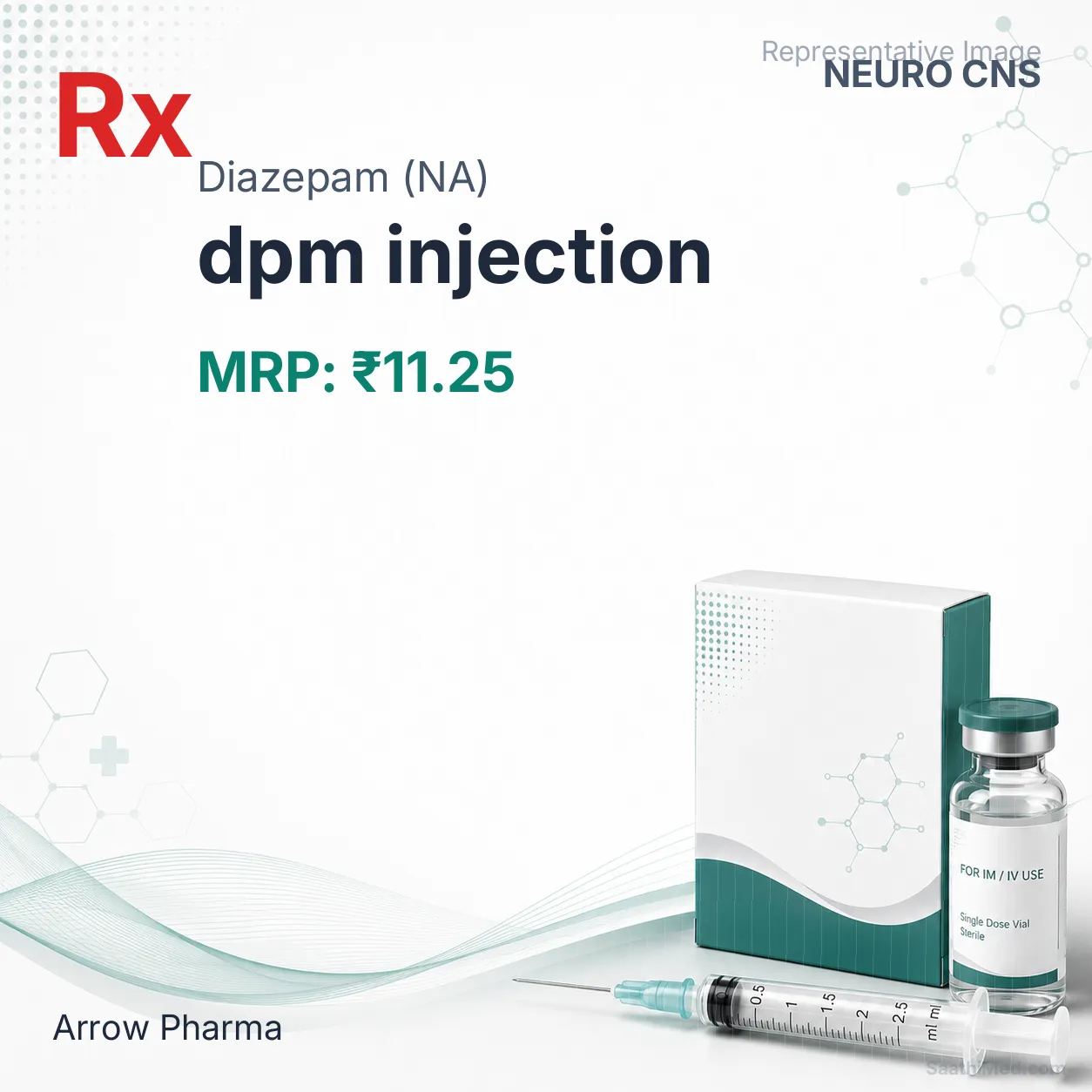 dpm injection Allopathy (Diazepam (NA)) - Uses in Hindi, Side Effects, Substitutes & Price in India