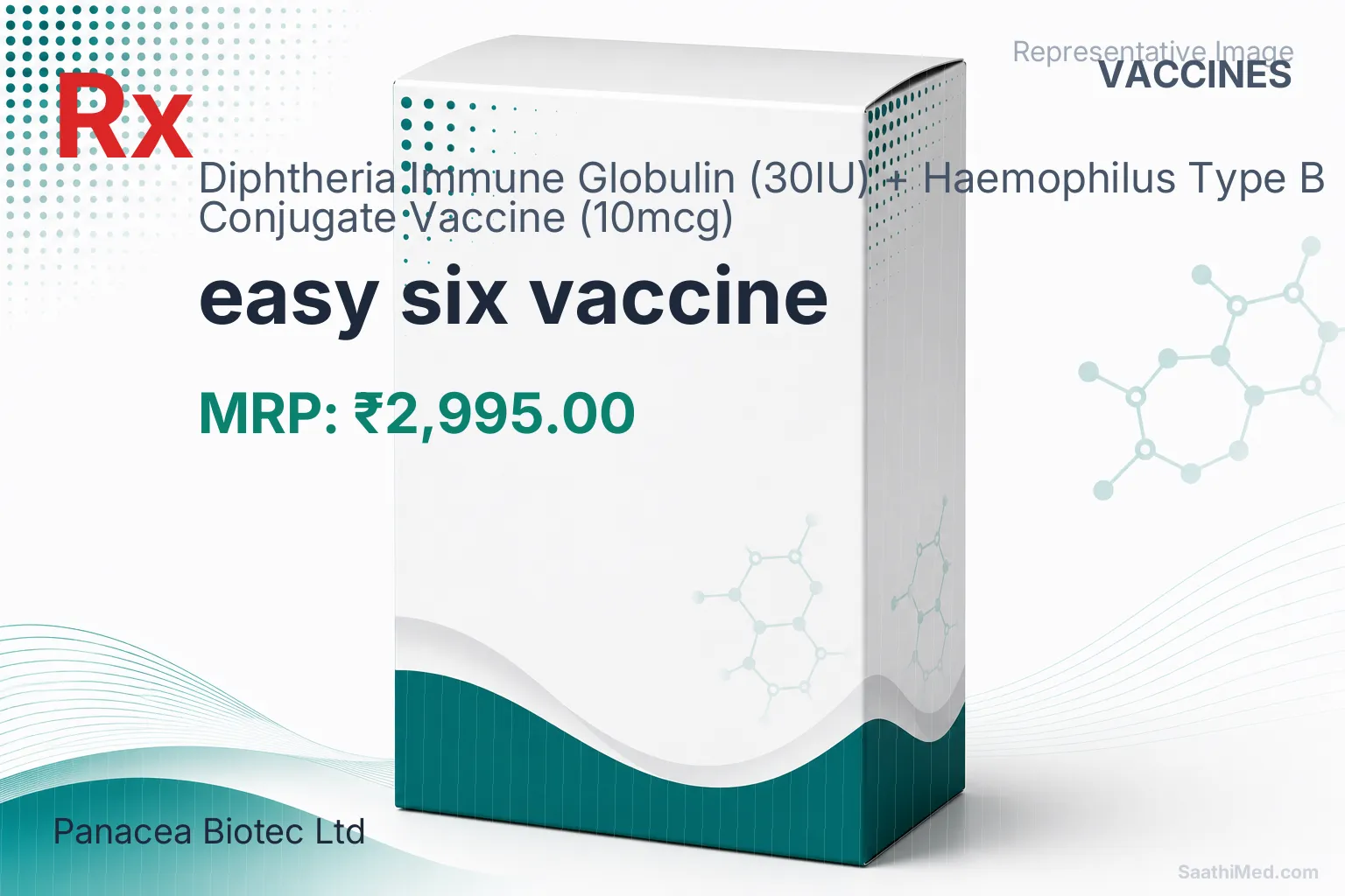 easy six vaccine Allopathy (Diphtheria Immune Globulin (30IU)) - Uses in Hindi, Side Effects, Substitutes & Price in India