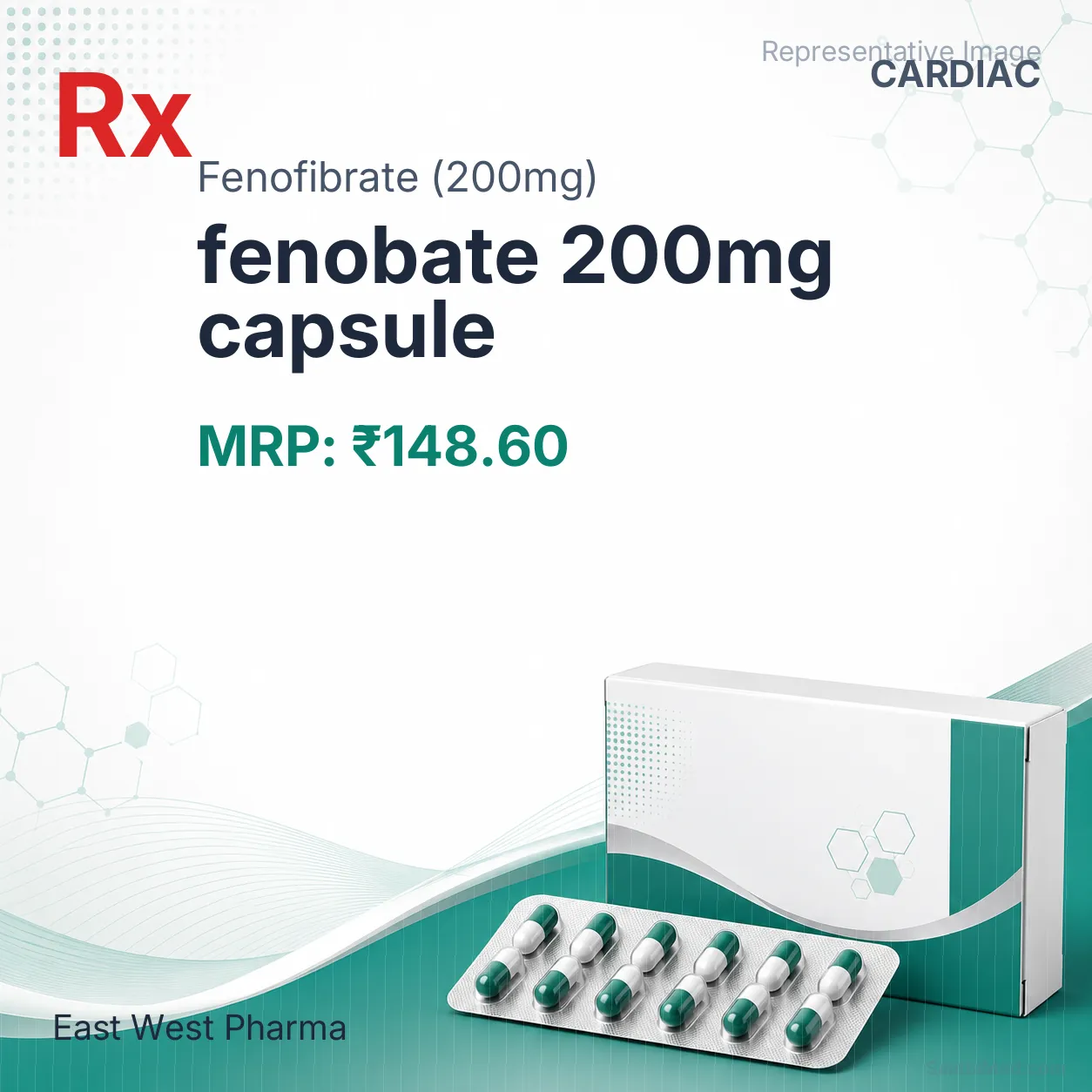 fenobate 200mg capsule Allopathy (Fenofibrate (200mg)) - Uses in Hindi, Side Effects, Substitutes & Price in India