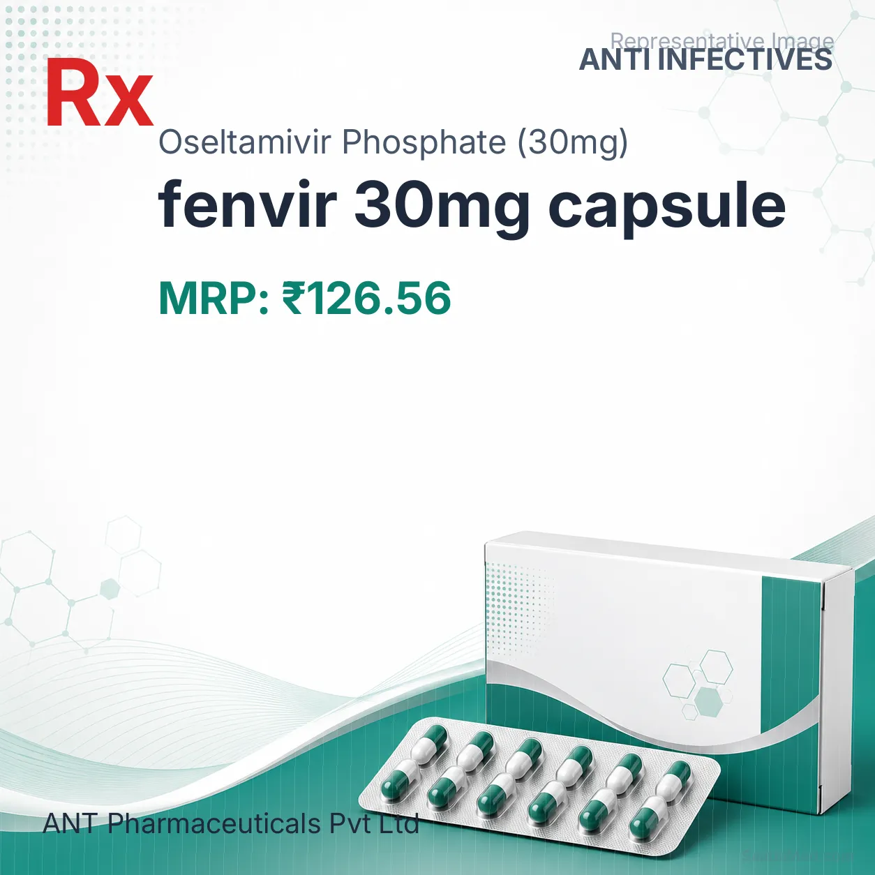 fenvir 30mg capsule Allopathy (Oseltamivir Phosphate (30mg)) - Uses in Hindi, Side Effects, Substitutes & Price in India