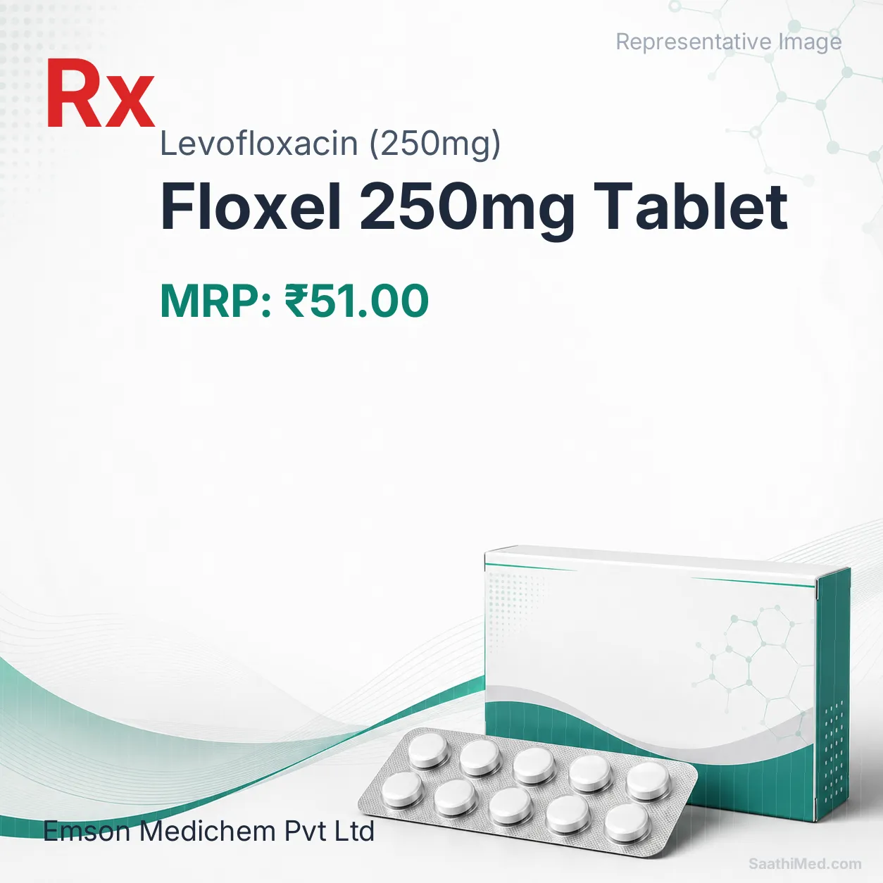 Floxel 250mg Tablet - Levofloxacin (250mg) medicine