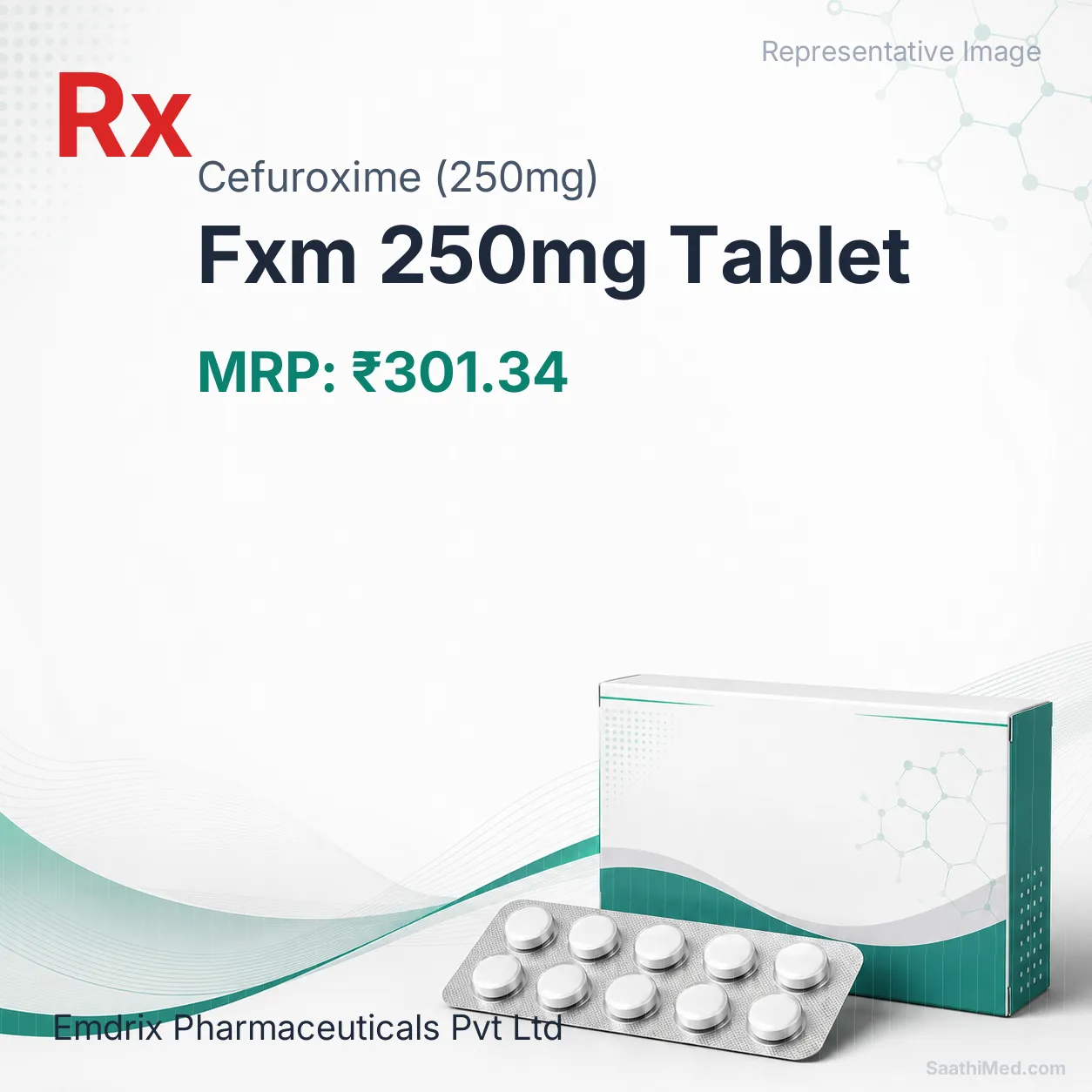 Fxm 250mg Tablet Allopathy (Cefuroxime (250mg)) - Uses in Hindi, Side Effects, Substitutes & Price in India