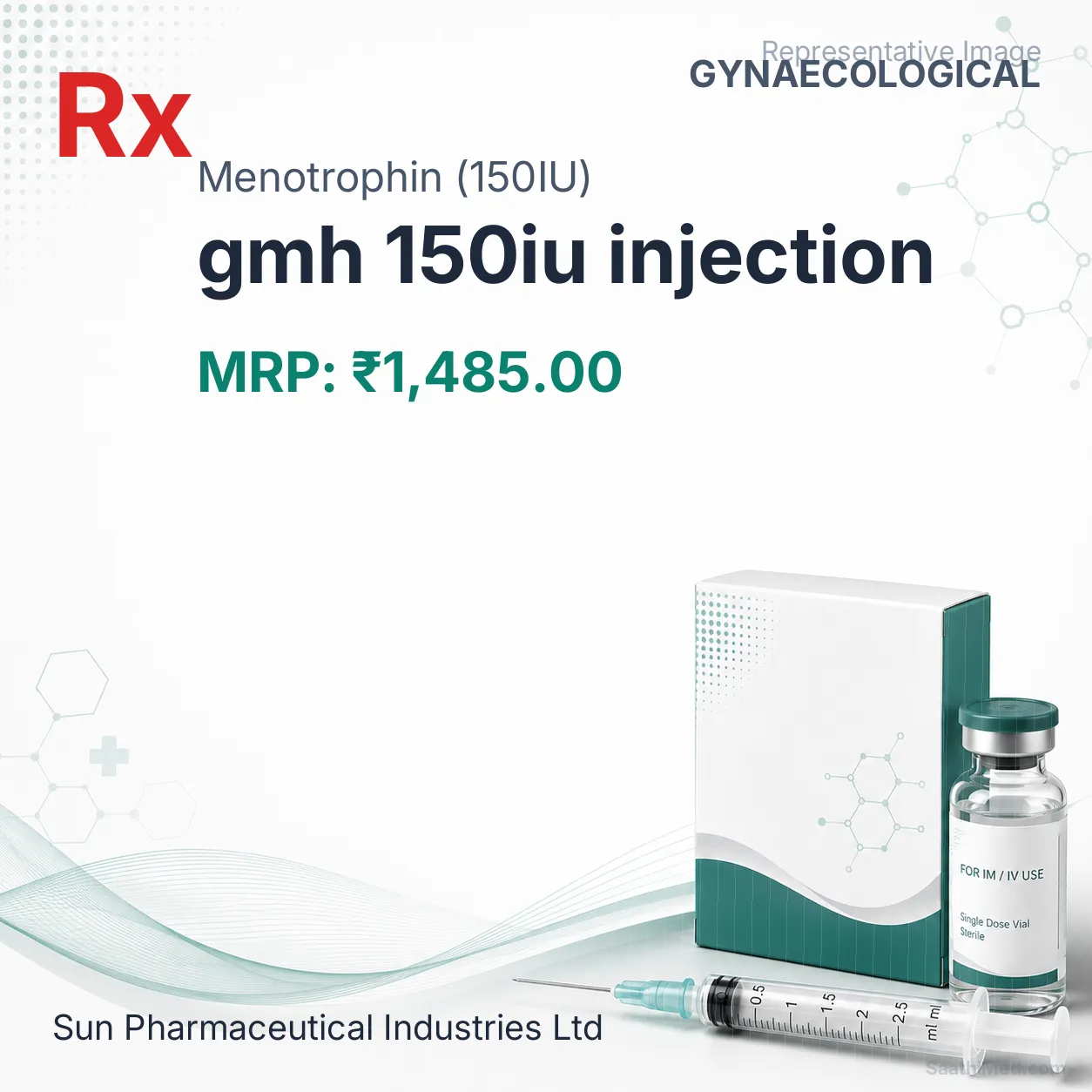 gmh 150iu injection Allopathy (Menotrophin (150IU)) - Uses in Hindi, Side Effects, Substitutes & Price in India