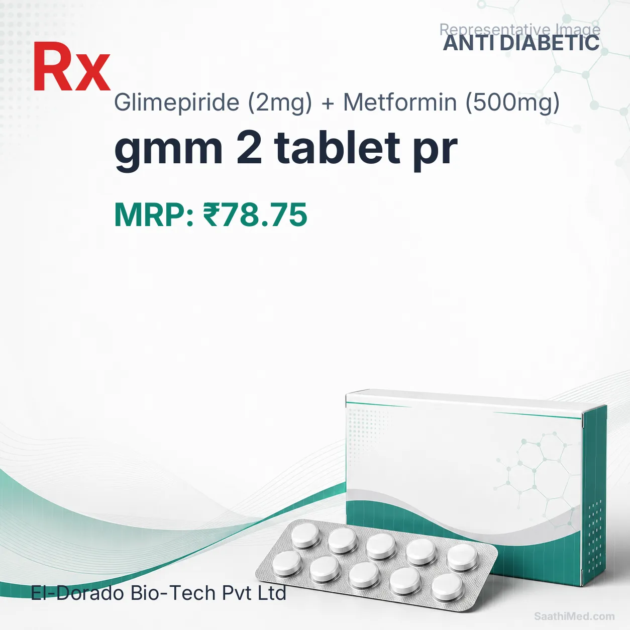 gmm 2 tablet pr Allopathy (Glimepiride (2mg)) - Uses in Hindi, Side Effects, Substitutes & Price in India