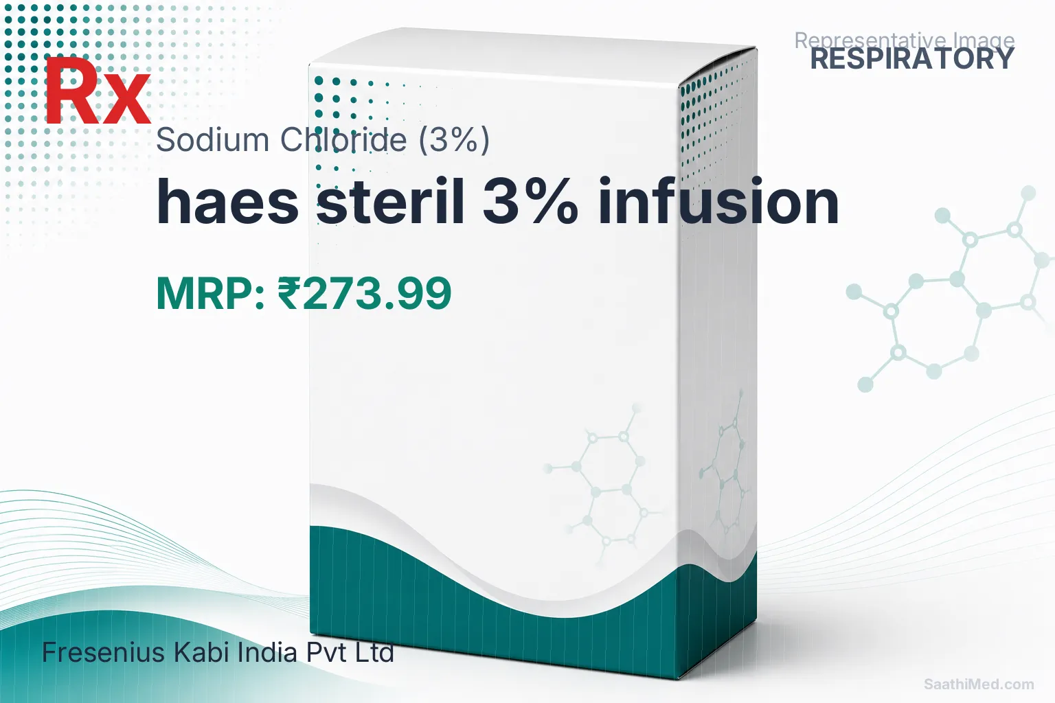haes steril 3% infusion Allopathy (Sodium Chloride (3%)) - Uses in Hindi, Side Effects, Substitutes & Price in India