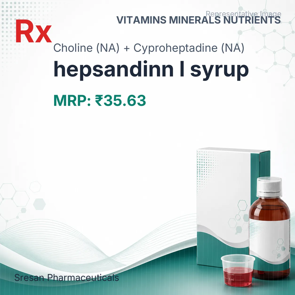 hepsandinn l syrup Allopathy (Choline (NA)) - Uses in Hindi, Side Effects, Substitutes & Price in India