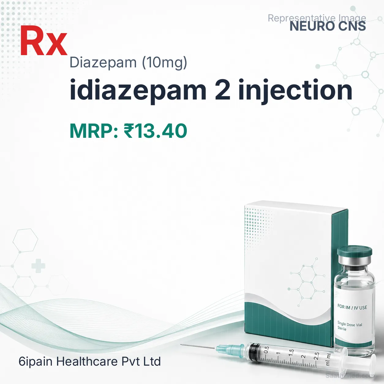 idiazepam 2 injection - Diazepam (10mg) medicine