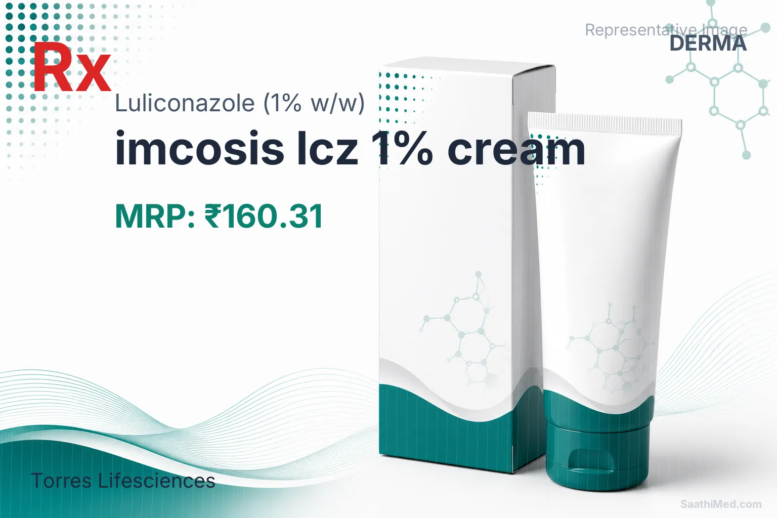 imcosis lcz 1% cream Allopathy (Luliconazole (1% w/w)) - Uses in Hindi, Side Effects, Substitutes & Price in India