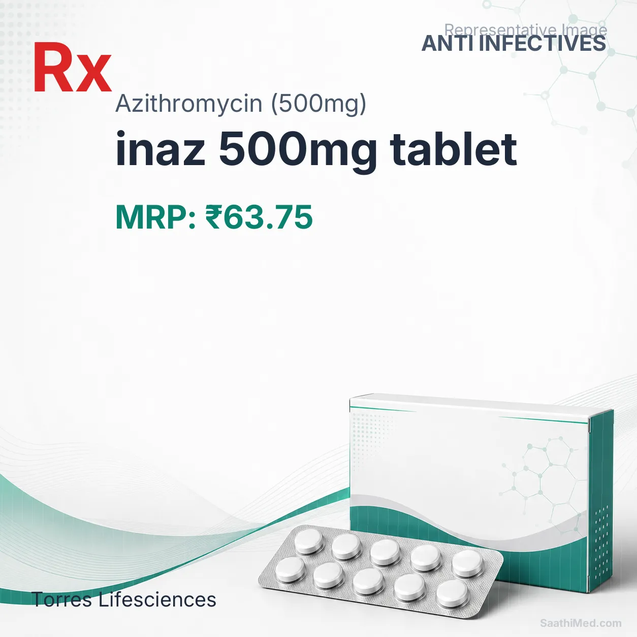 inaz 500mg tablet - Azithromycin (500mg) medicine