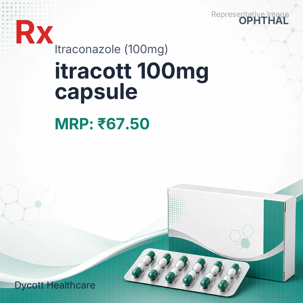 itracott 100mg capsule Allopathy (Itraconazole (100mg)) - Uses in Hindi, Side Effects, Substitutes & Price in India