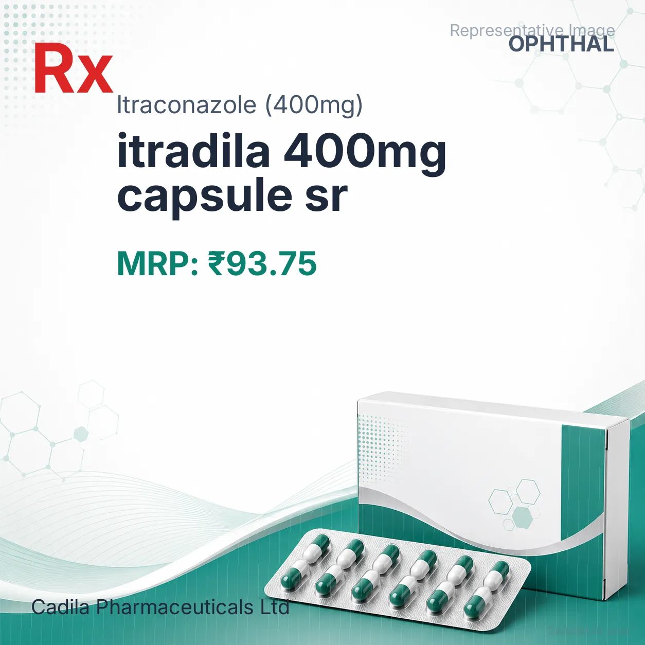 itradila 400mg capsule sr Allopathy (Itraconazole (400mg)) - Uses in Hindi, Side Effects, Substitutes & Price in India