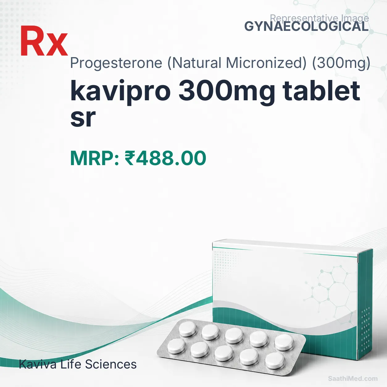 kavipro 300mg tablet sr Allopathy (Progesterone (Natural Micronized) (300mg)) - Uses in Hindi, Side Effects, Substitutes & Price in India