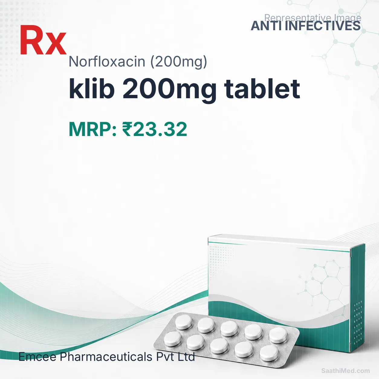 klib 200mg tablet - Norfloxacin (200mg) medicine