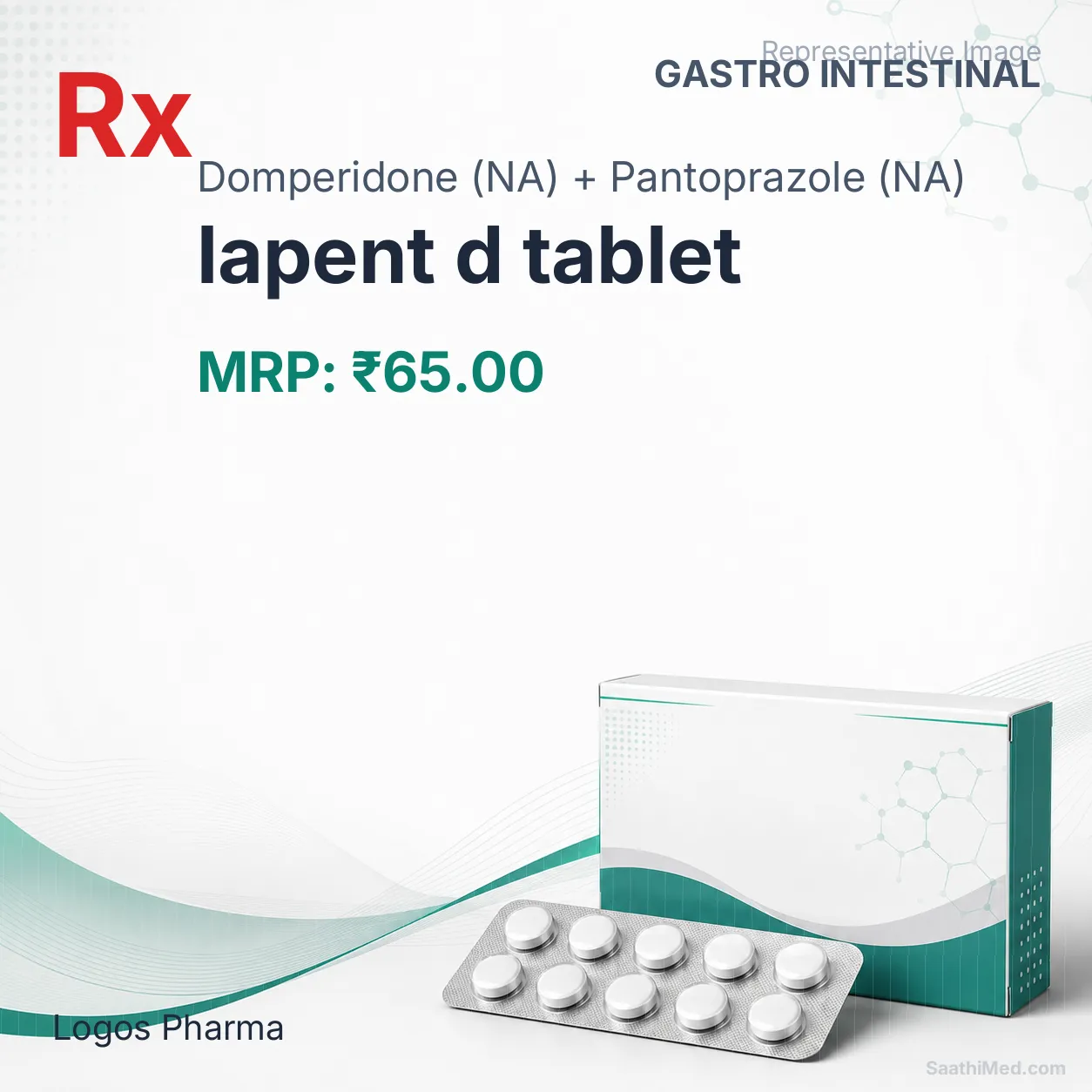 lapent d tablet Allopathy (Domperidone (NA)) - Uses in Hindi, Side Effects, Substitutes & Price in India