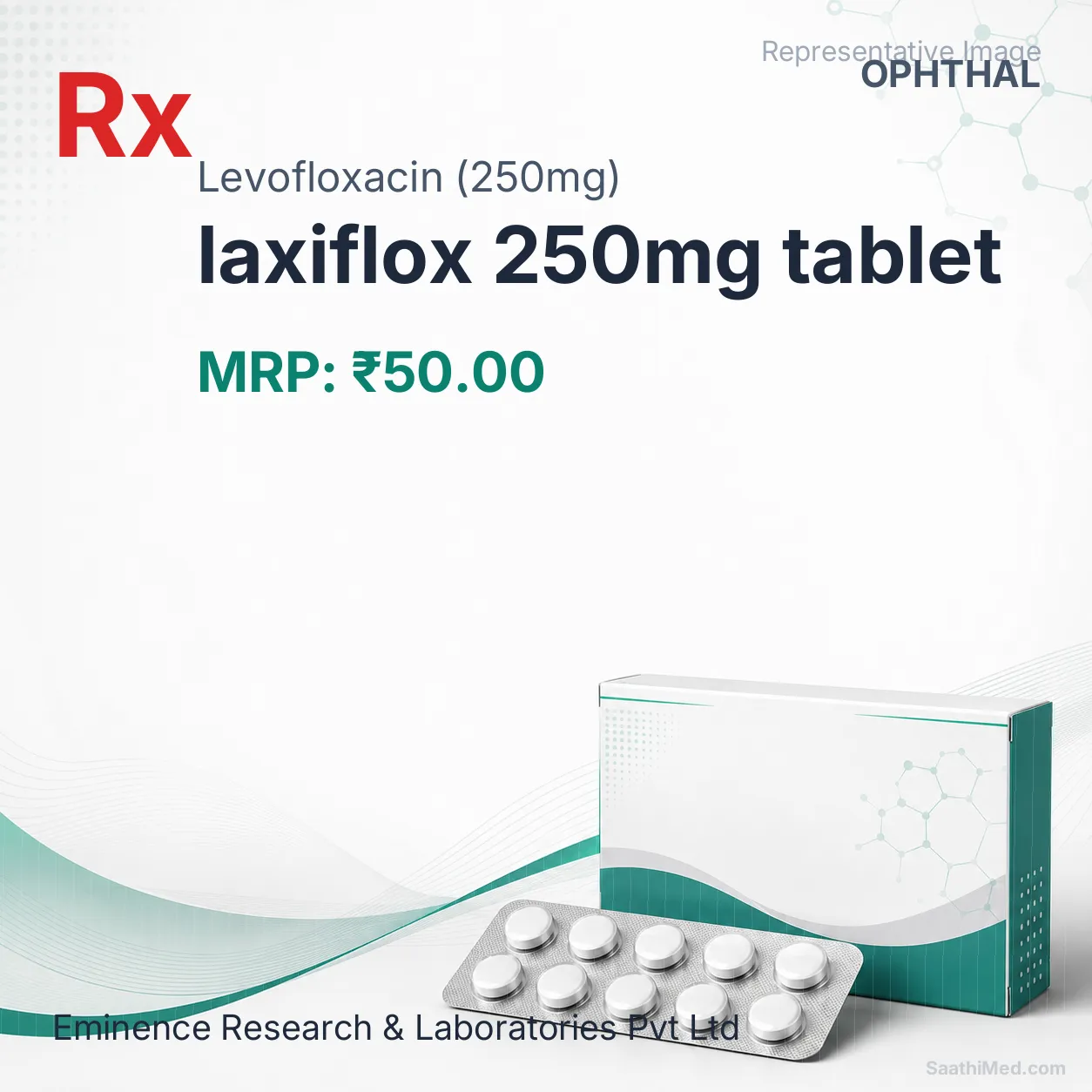 laxiflox 250mg tablet Allopathy (Levofloxacin (250mg)) - Uses in Hindi, Side Effects, Substitutes & Price in India