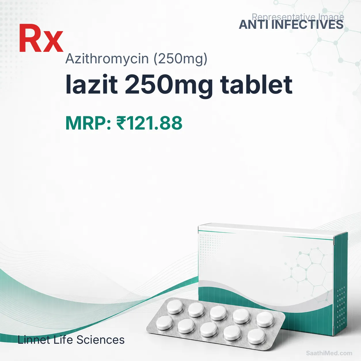 lazit 250mg tablet - Azithromycin (250mg) medicine