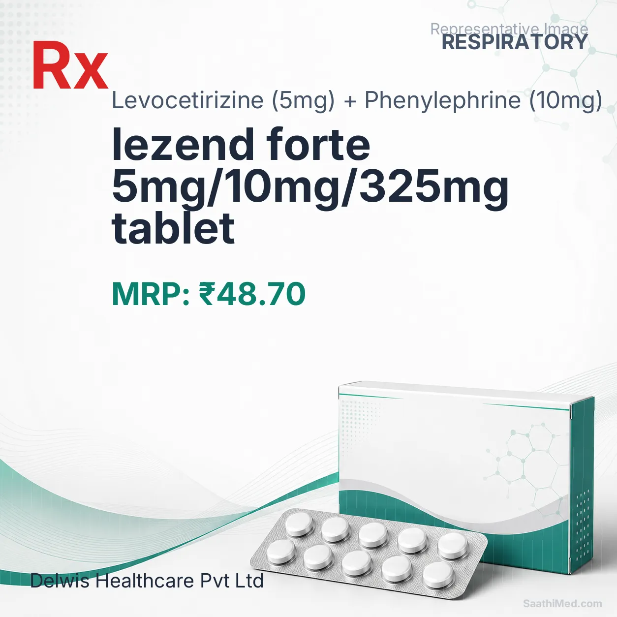 lezend forte 5mg/10mg/325mg tablet Allopathy (Levocetirizine (5mg)) - Uses in Hindi, Side Effects, Substitutes & Price in India