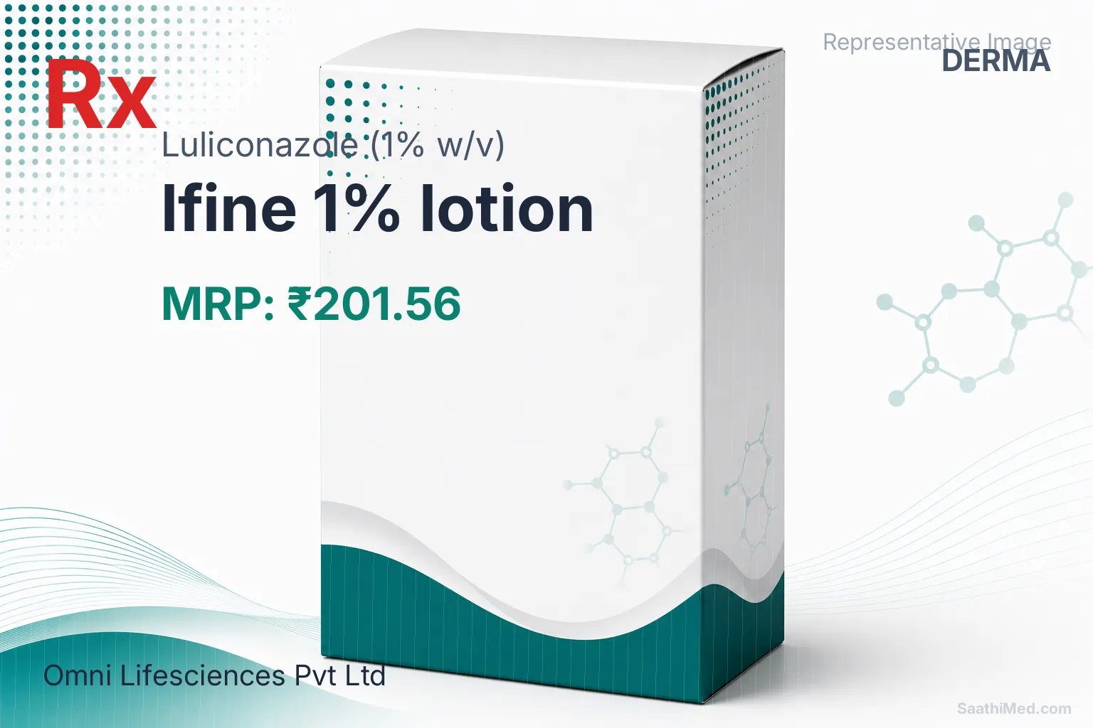 lfine 1% lotion Allopathy (Luliconazole (1% w/v)) - Uses in Hindi, Side Effects, Substitutes & Price in India